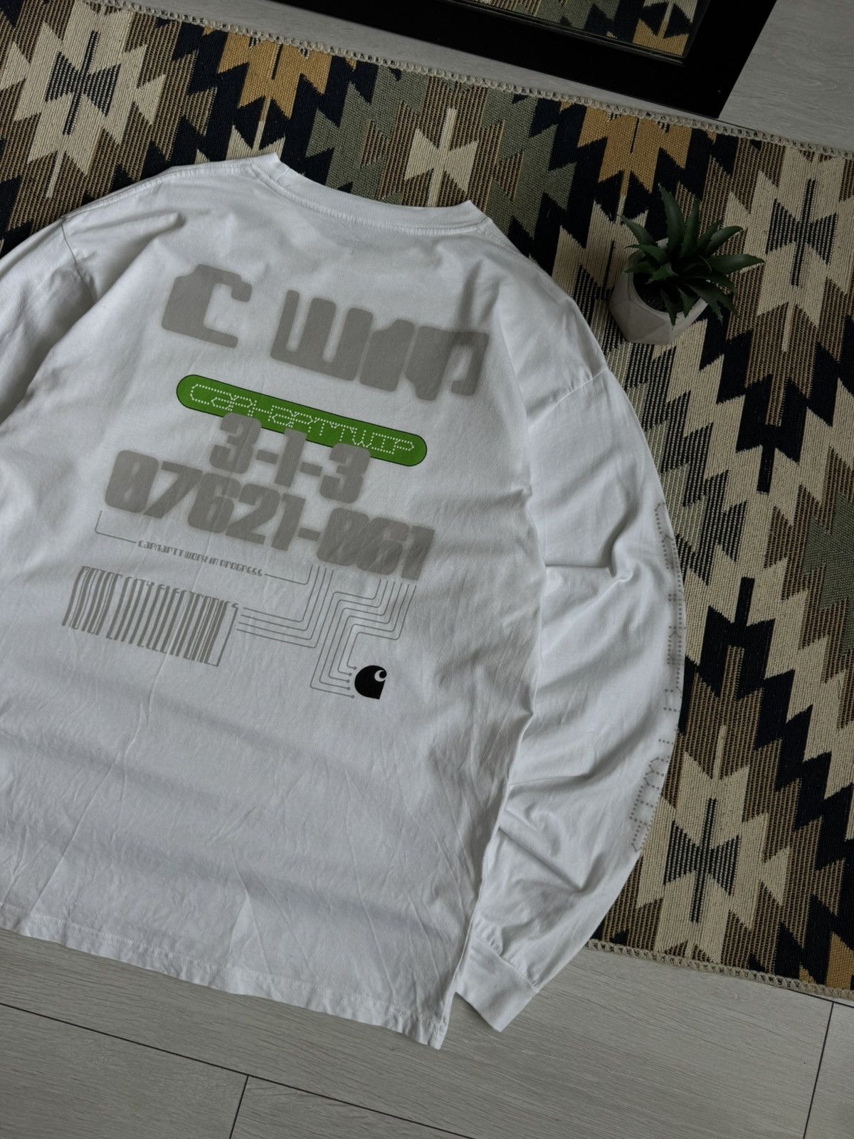 Carhartt Carhartt WIP Big Logo Longsleve Size US L / EU 52-54 / 3 - 4 Thumbnail