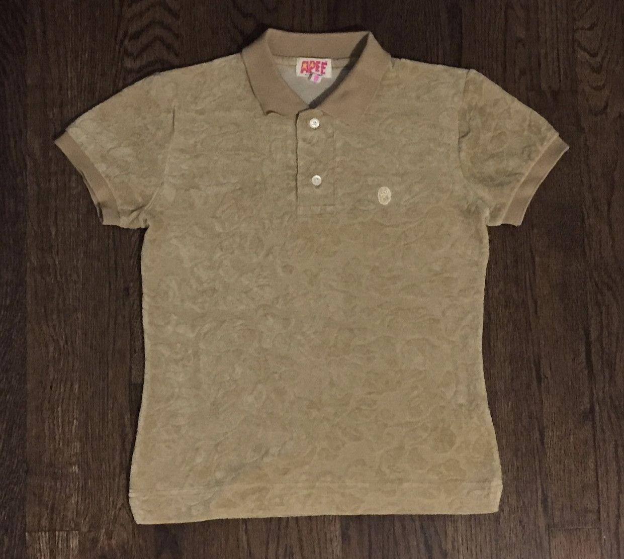 Image of Bape Camo Polo Shirt, Women's (Size XS)