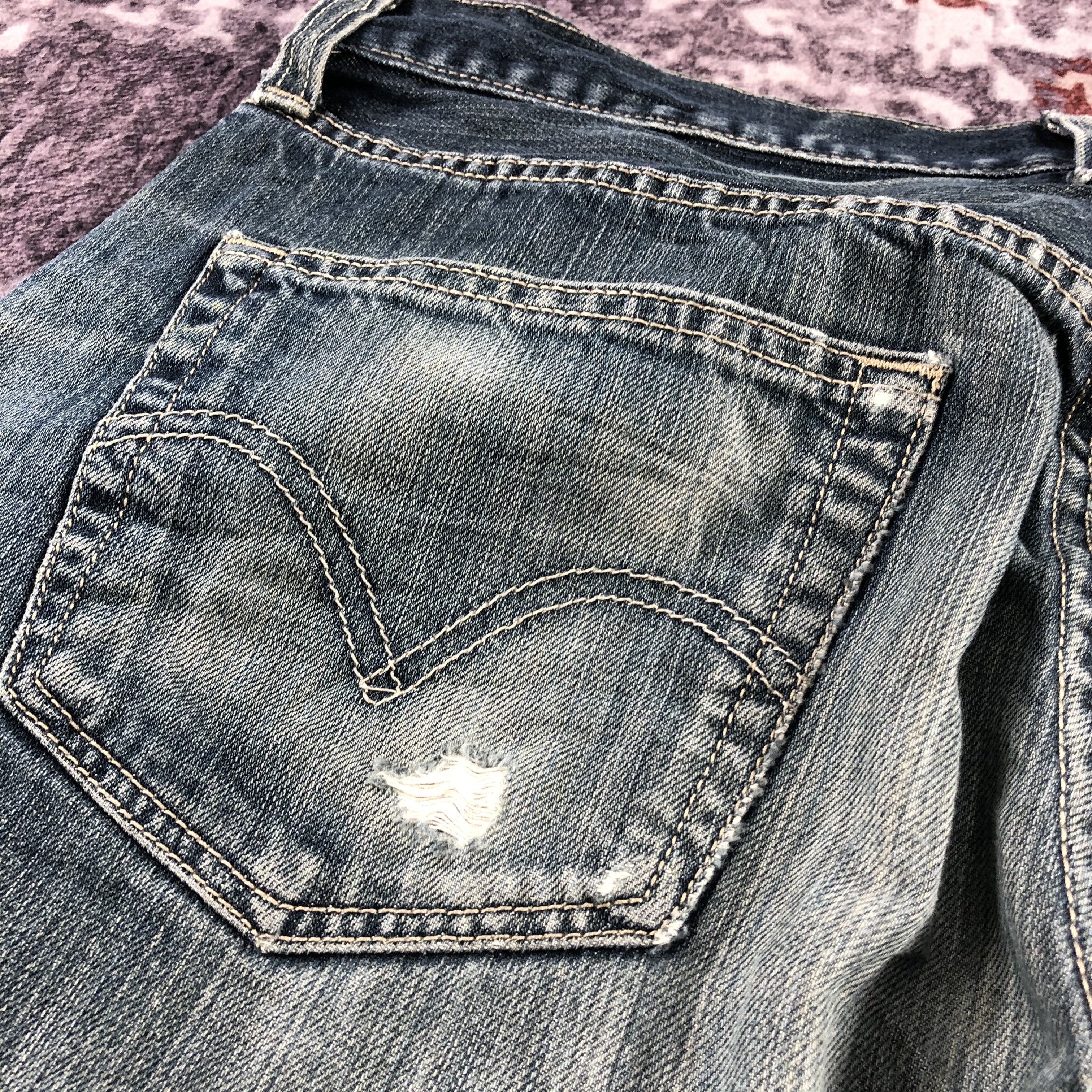 Levi's Vintage Blue Wash Levis 501 Jeans-JM3136 Size US 32 / EU 48 - 6 Thumbnail