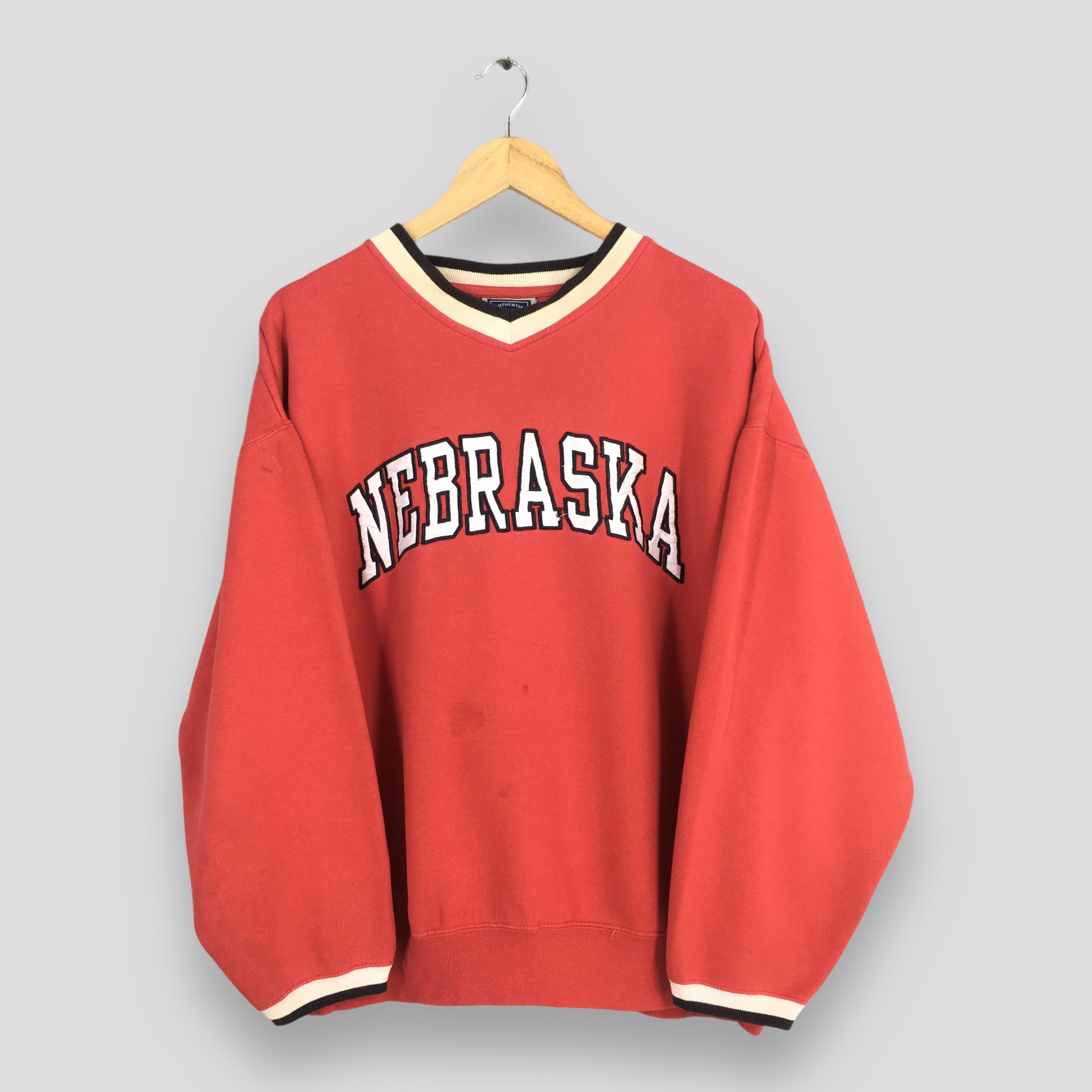 Vintage Vintage Nebraska State Sweatshirts XXLarge Size US XXL / EU 58 / 5 - 1 Thumbnail