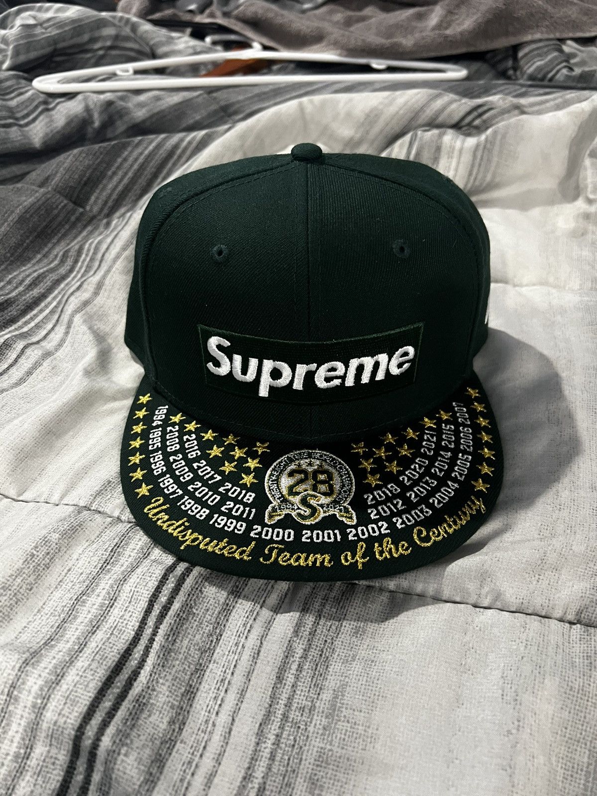 Supreme, Accessories, Supreme Undisputed Box Logo New Era Fitted Hat