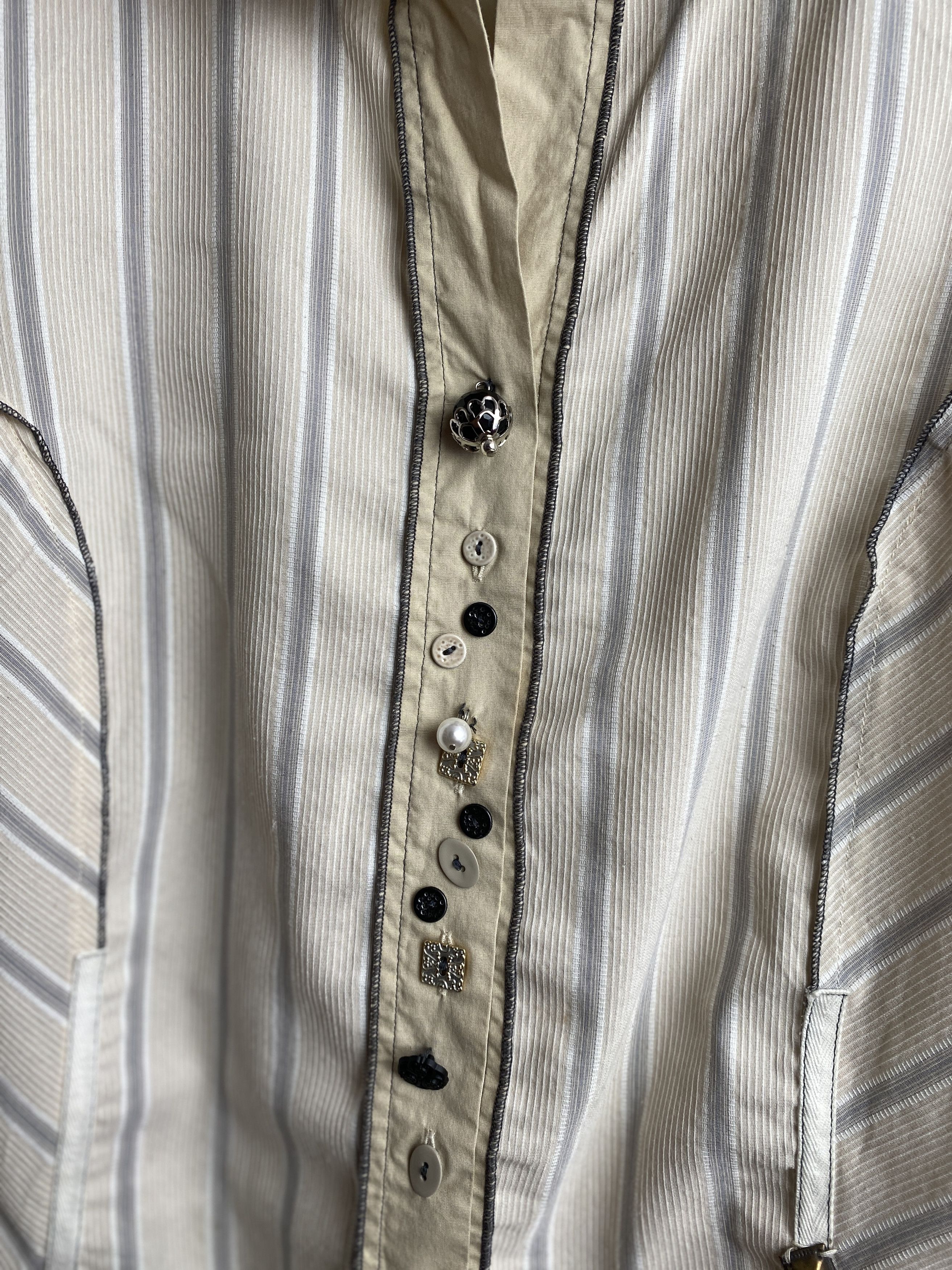 Elisa Cavaletti Elisa Cavaletti avant garde shirt y2k Size XXL / US 16-18 / IT 52-54 - 2 Thumbnail