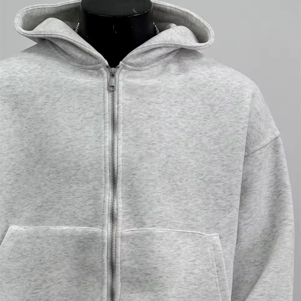 Other Streetwear Gray Trendy Zipper Hoodie Jacket Size US L / EU 52-54 / 3 - 4 Thumbnail
