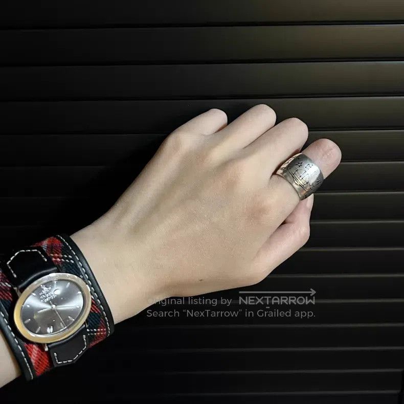 Vivienne Westwood Vivienne Westwood size S Star Saturn Engraved Ring Size ONE SIZE - 2 Thumbnail