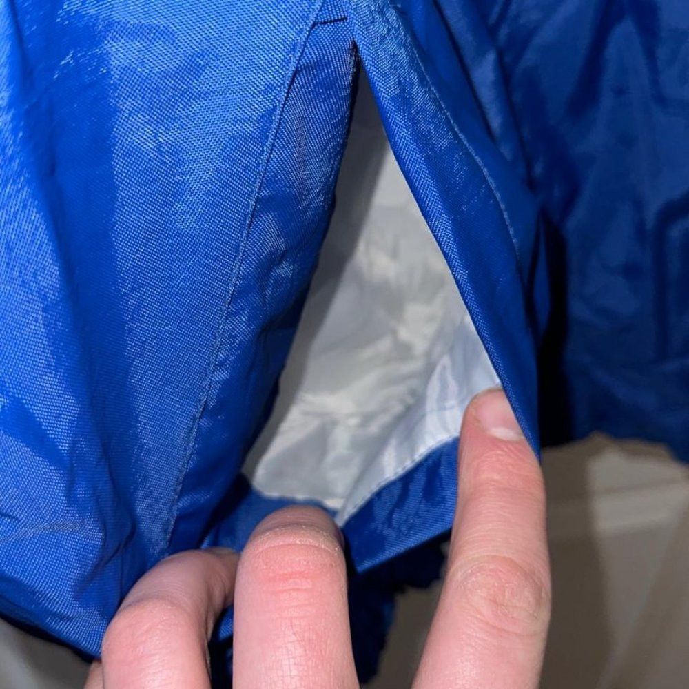 Vintage Vintage Logo Athletic Quilt lined Blue Jacket Men's Size 2X Size US XXL / EU 58 / 5 - 8 Thumbnail