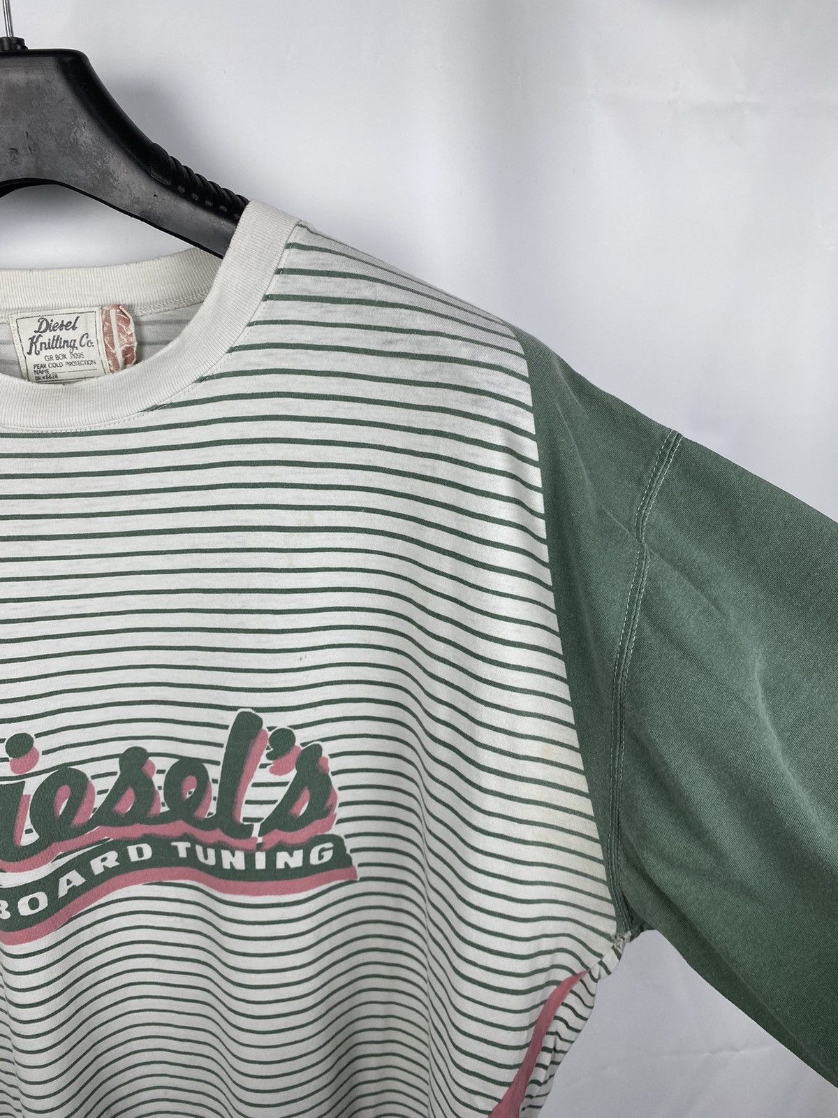 Diesel Vintage Diesel Distressed t-shirt Tee size L Size US L / EU 52-54 / 3 - 5 Thumbnail