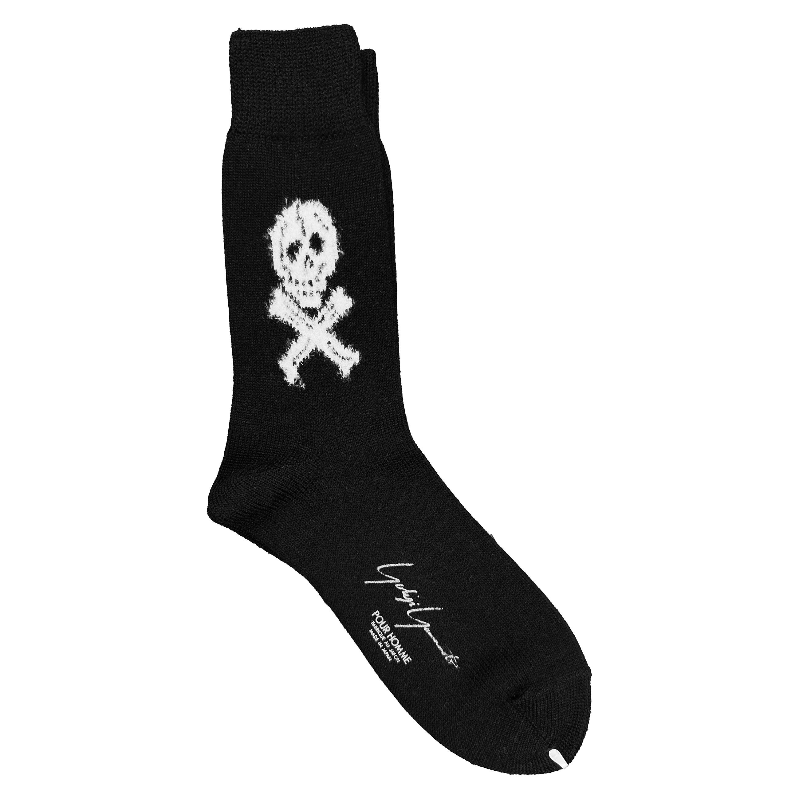 Yohji Yamamoto AW94 Marionette Skull Socks Size ONE SIZE - 1 Thumbnail