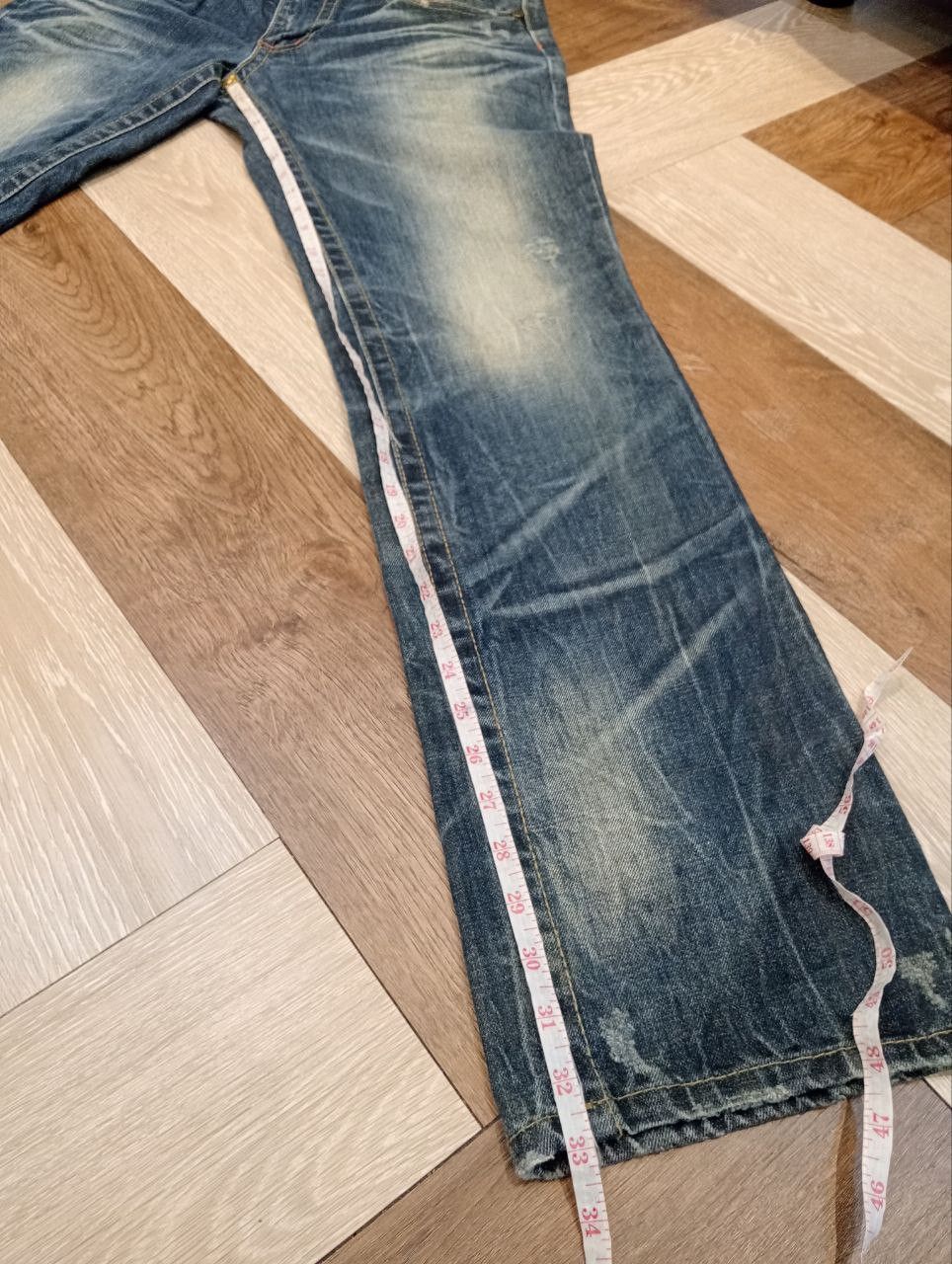 Japanese Brand LOLITA BY CONCERT CLUB WASHED BLUE DENIM JEANS Size US 30 / EU 46 - 16 Thumbnail