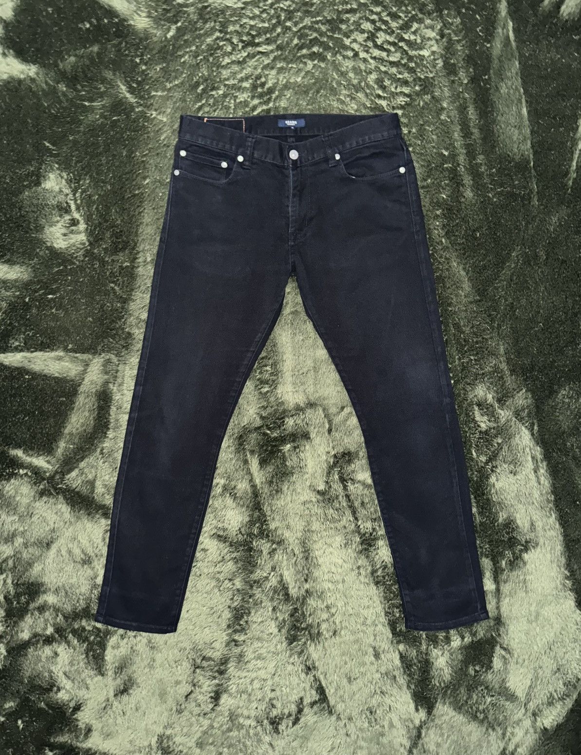 Beams Japan [M] BEAMS HEART JAPAN leather label cotton pants black Size US 32 / EU 48 - 1 Thumbnail