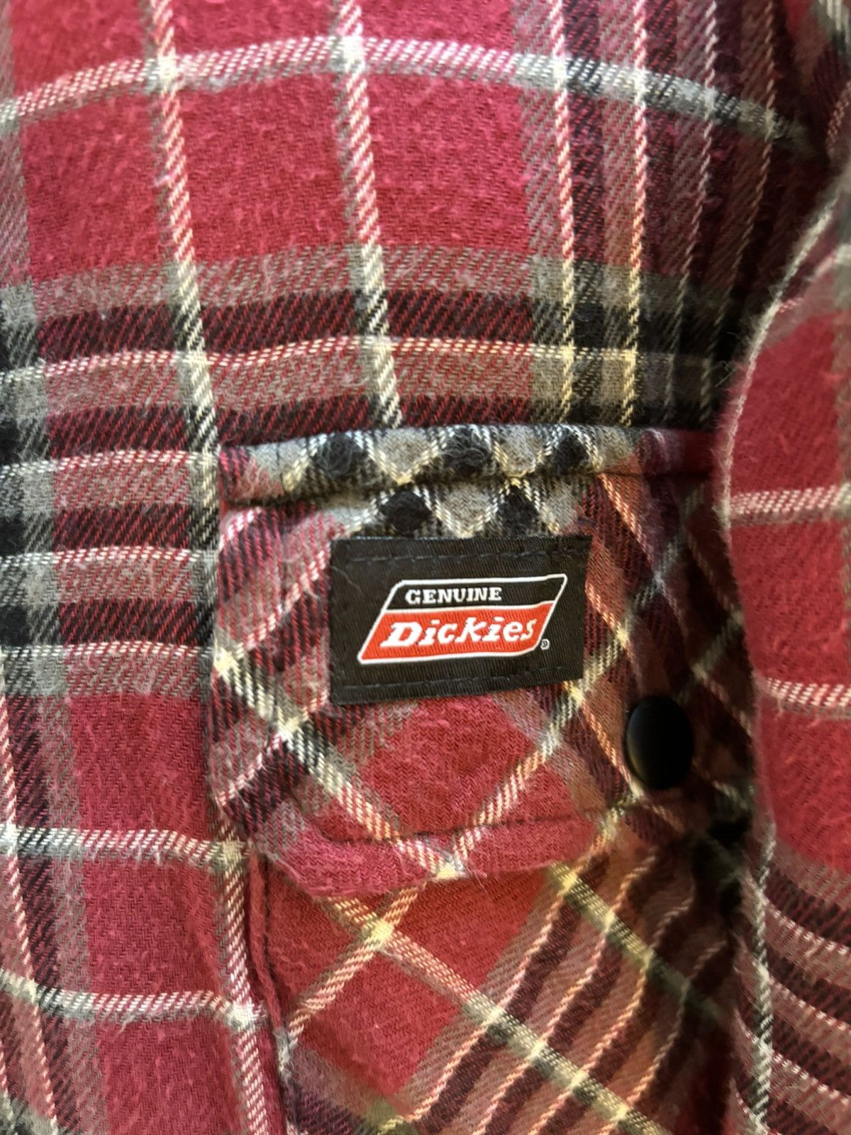 Dickies Vintage Dickies Puffer Flannel Size US XL / EU 56 / 4 - 4 Thumbnail