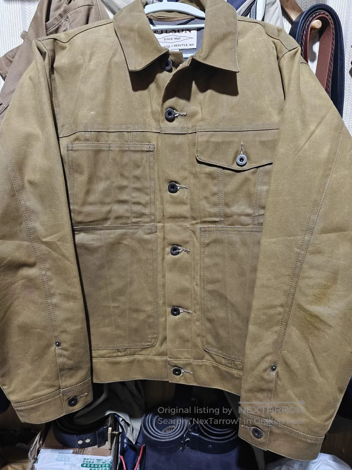 Filson Filson Cruiser Waxed Canvas Jacket. Size US M / EU 48-50 / 2 - 2 Thumbnail