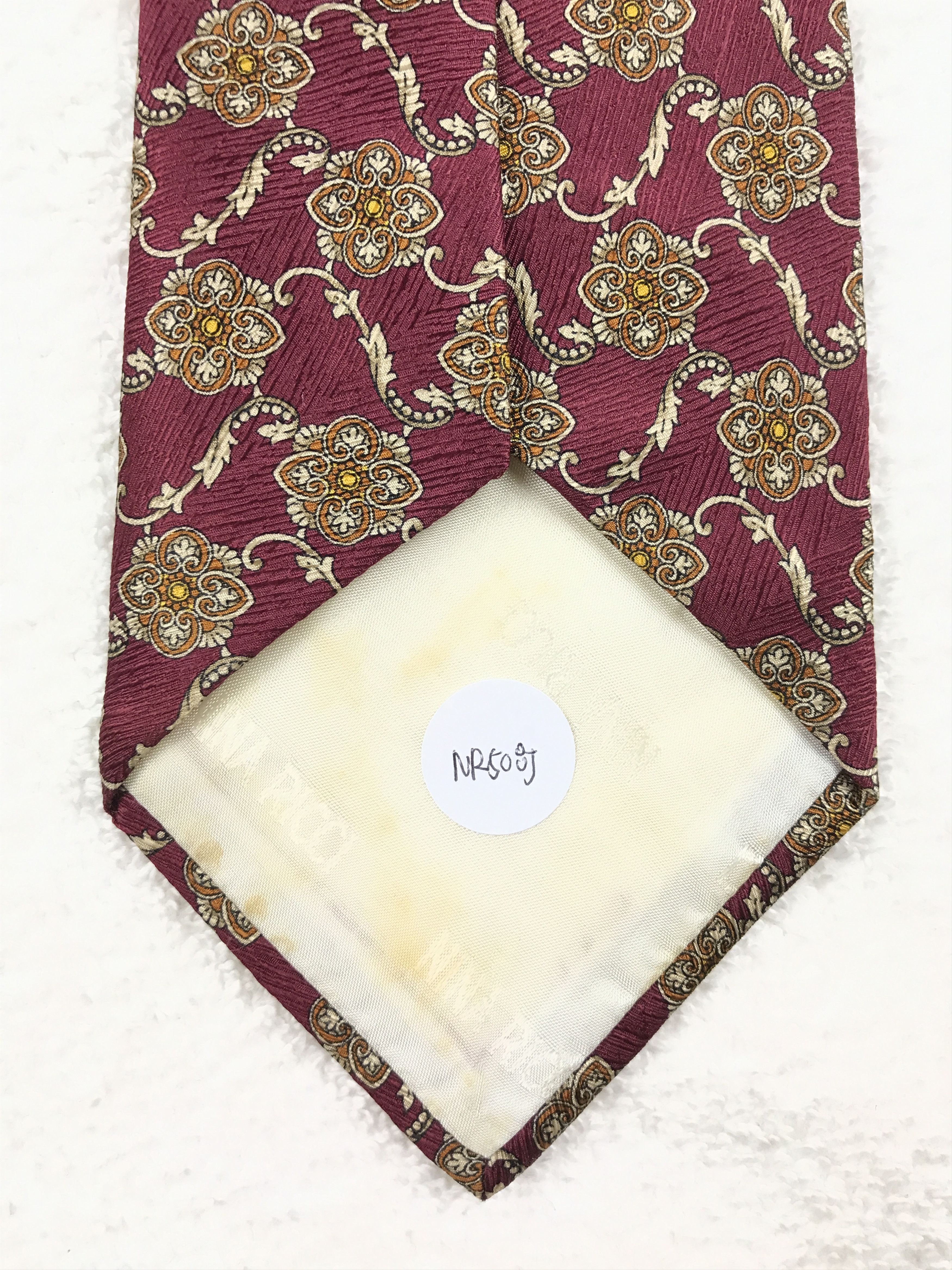 Designer × Vintage Vintage Nina Ricci Silk Necktie Size ONE SIZE - 7 Thumbnail