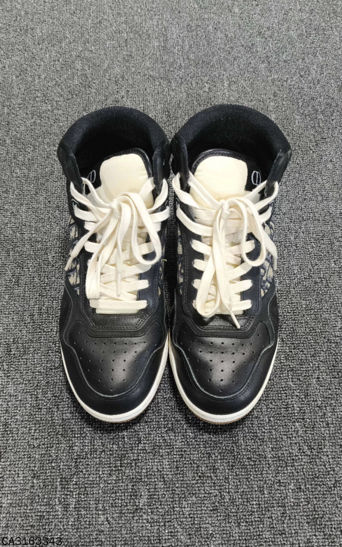 Dior Dior B27 Black High Top Skate Shoes 43 Size US 10 / EU 43 - 2 Thumbnail