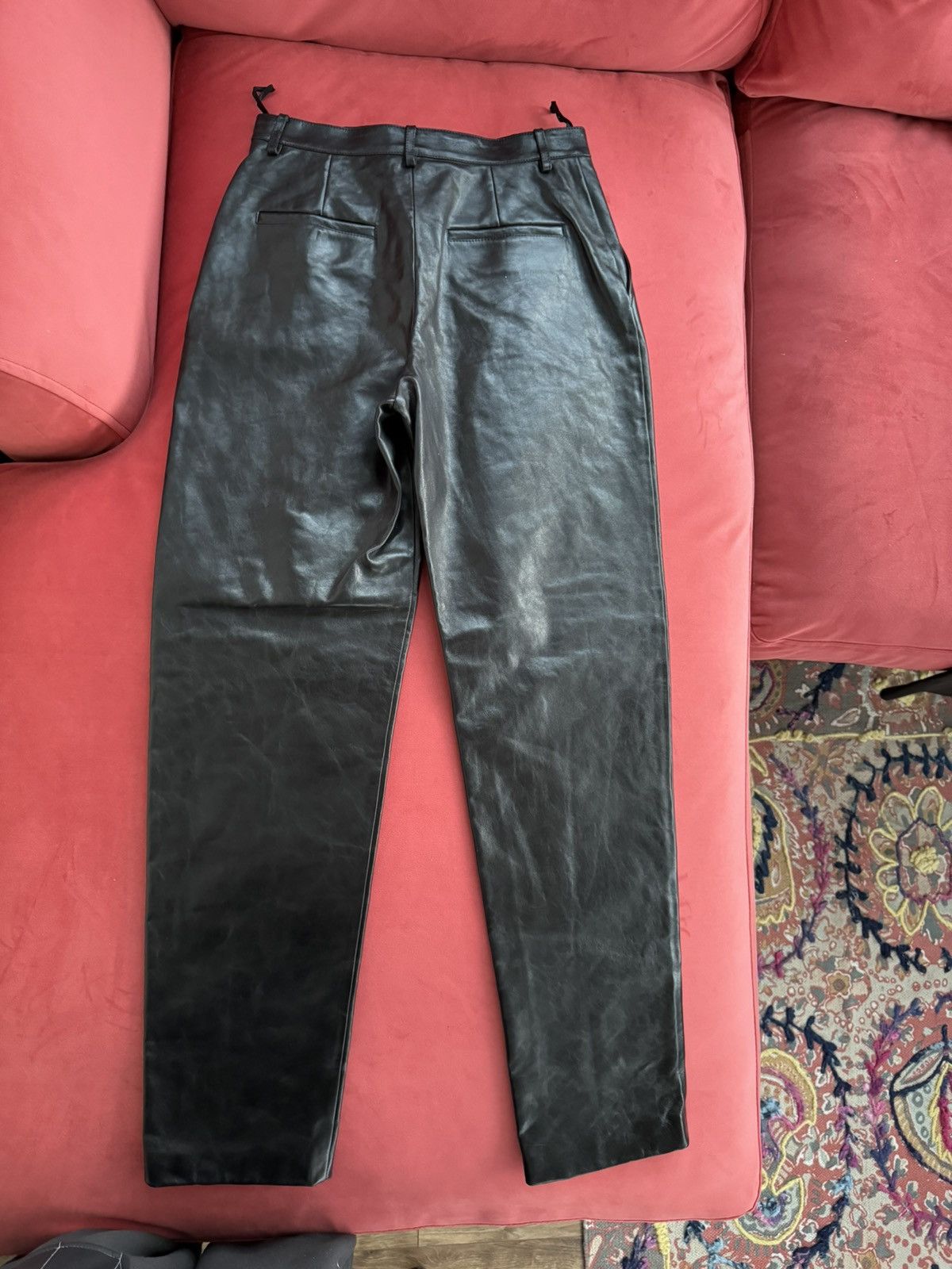 Gucci Gucci leather textured vinyl, size M int Size 28" / US 6 / IT 42 - 4 Thumbnail