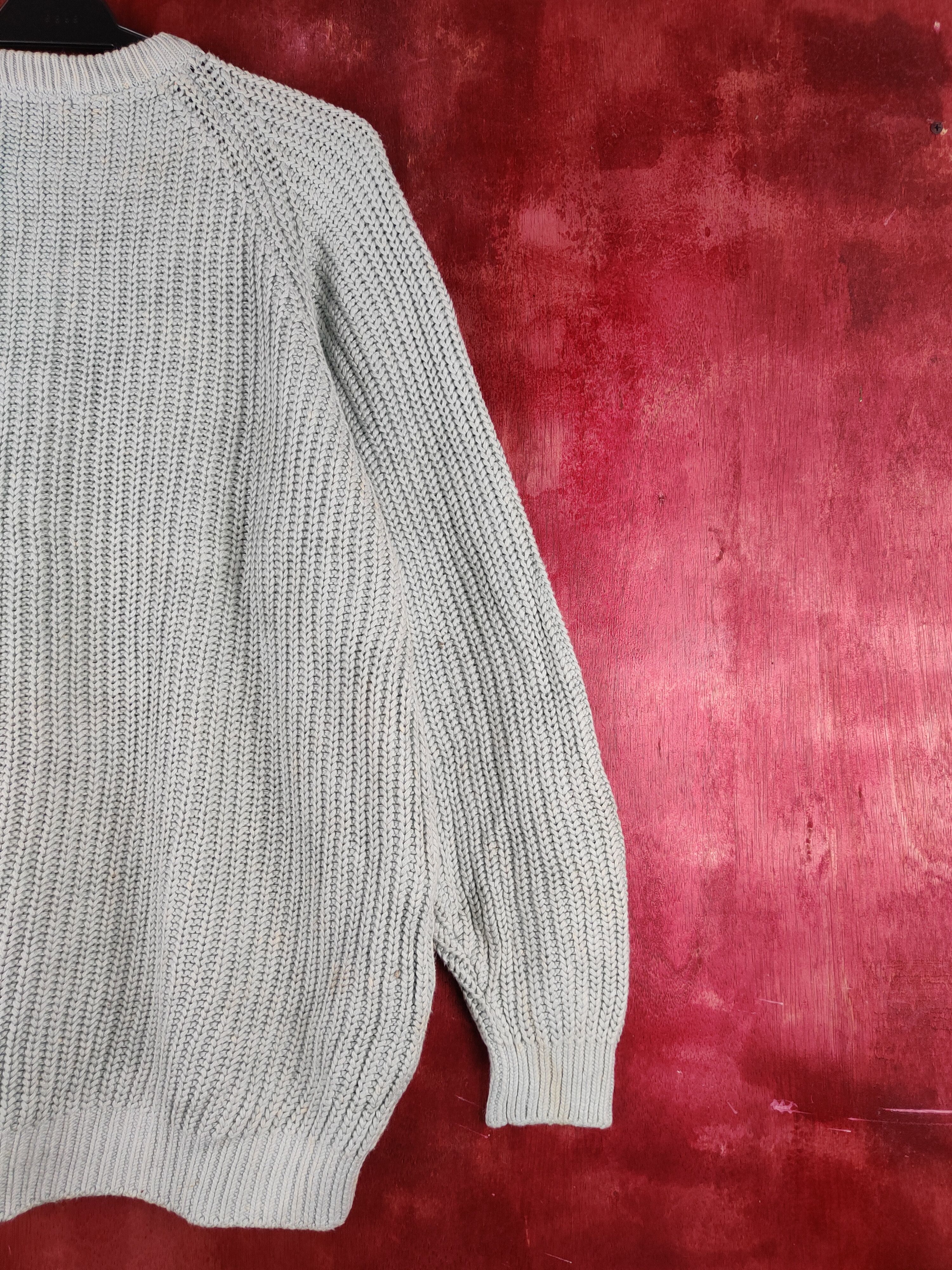 Homespun Knitwear × Japanese Brand × Vintage Wonder Stafe Blue Faded Knitwear Sweatshirts #S2373 Size XL / US 12-14 / IT 48-50 - 9 Thumbnail