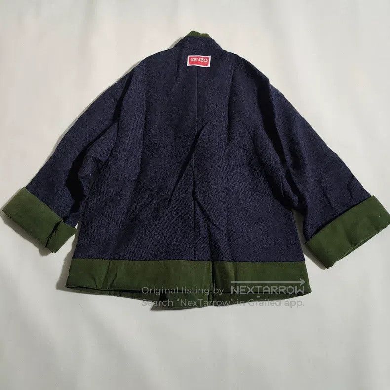 Kenzo Kenzo EAST MEETS WEST Series Women's Kimono Jacket Size XS / US 0-2 / IT 36-38 - 7 Thumbnail