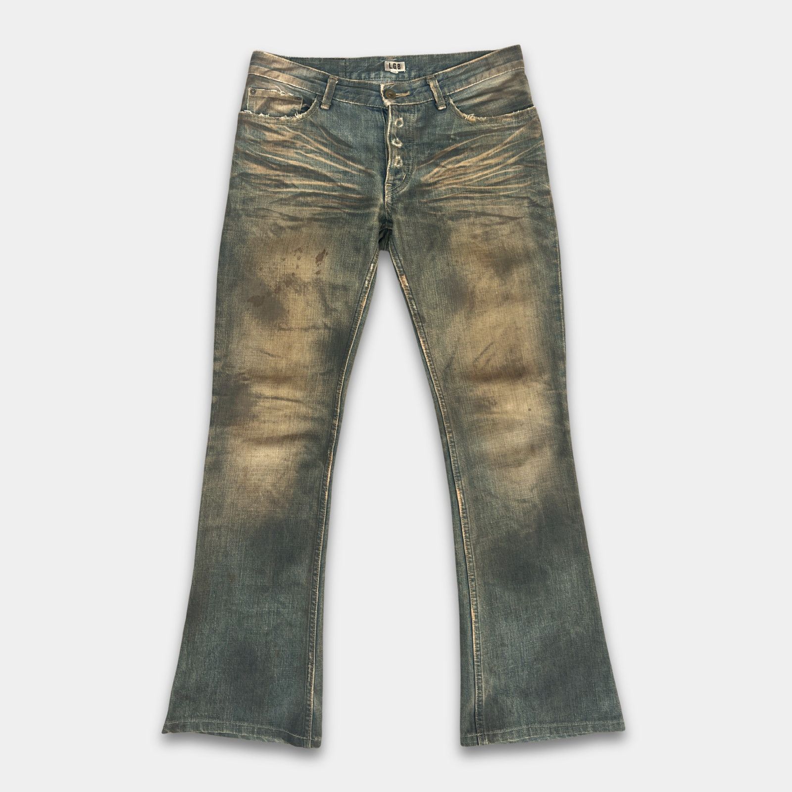 パンツ LGB S/WOLF Waxed Distressed Denim Pants Lgb Wolf Denim | Grailed LGB S/WOLF Waxed Distressed Denim Pants