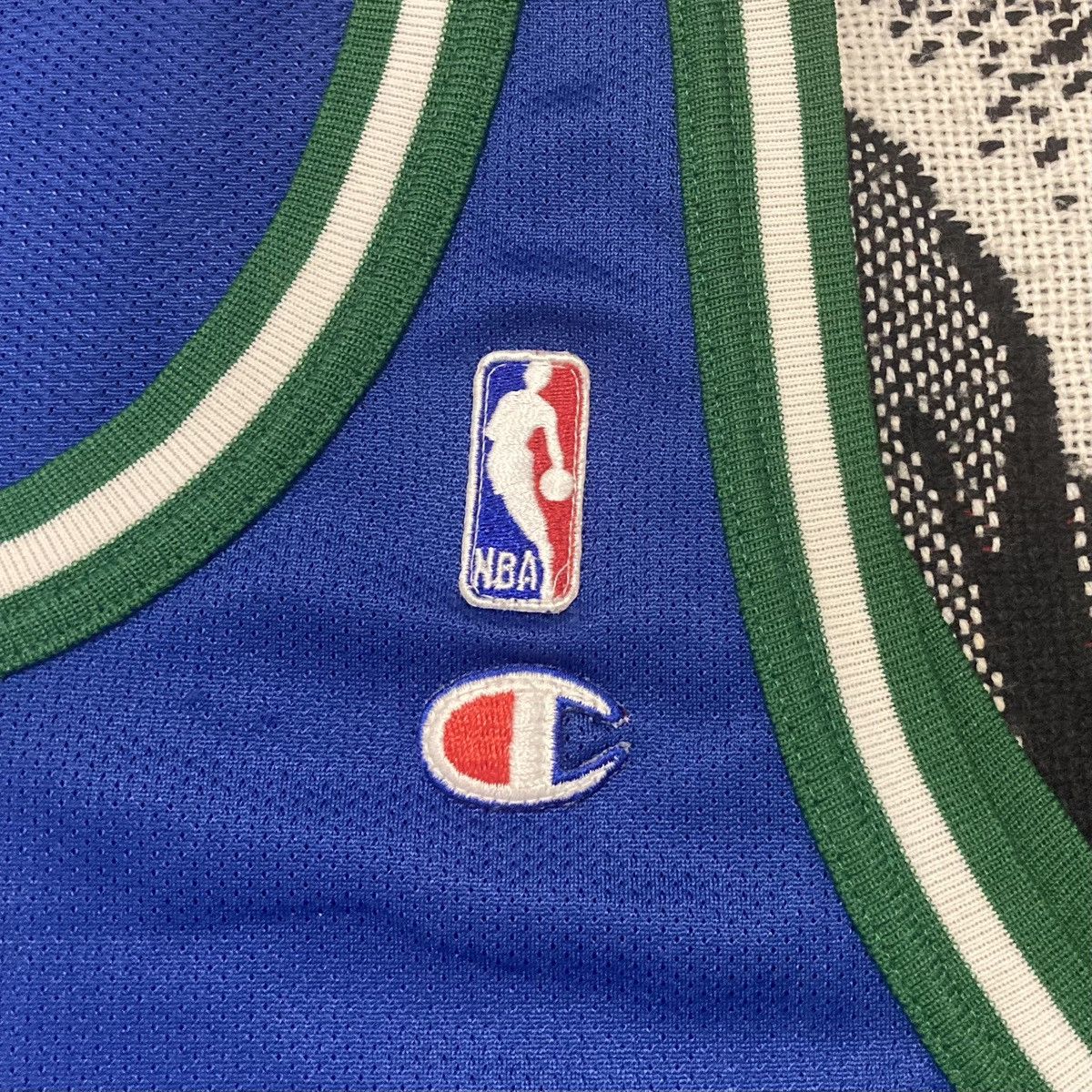 Vintage 90’s Dallas Mavericks Jason Kidd NBA Jersey Champion