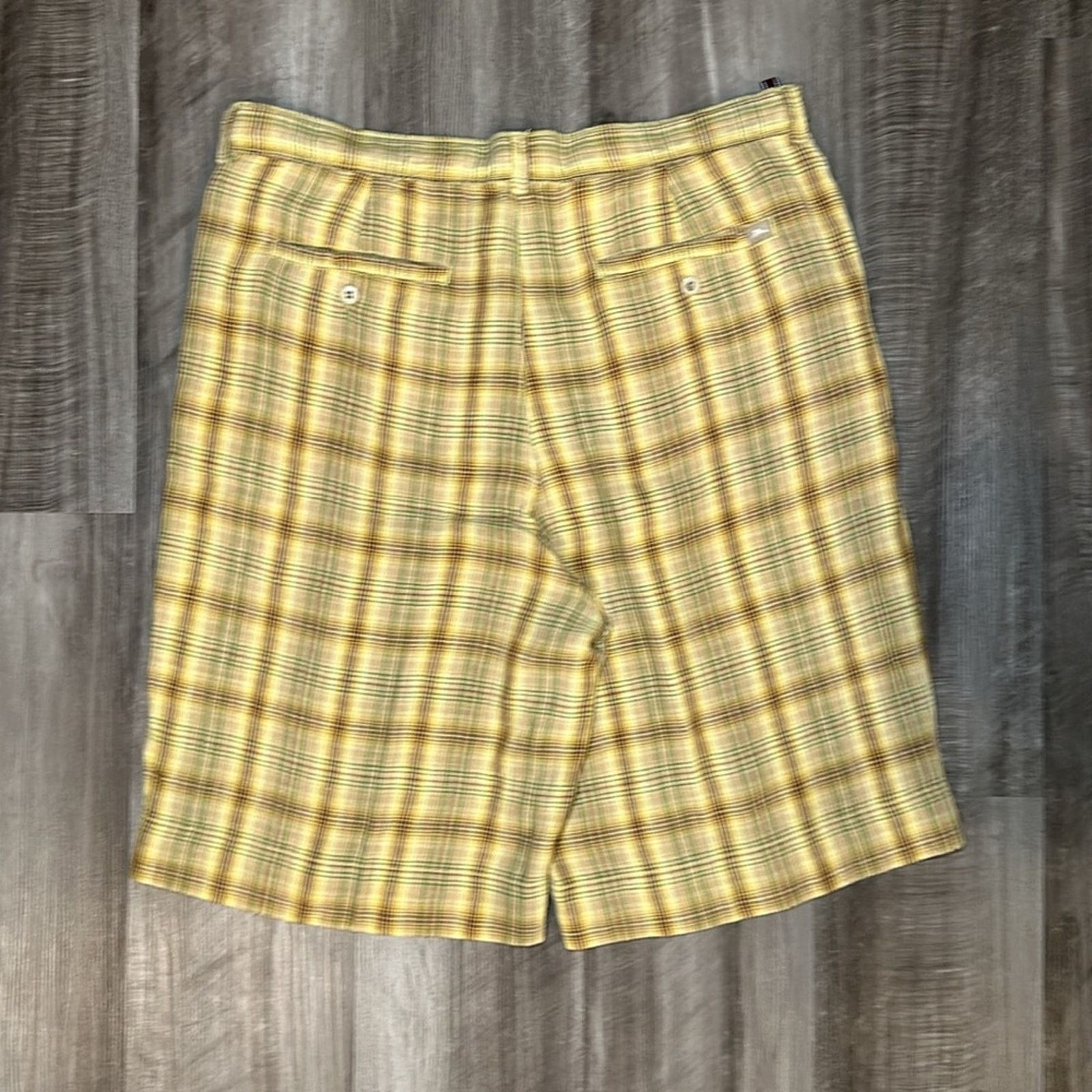 Tommy Bahama Tommy Bahama Relax Linen Plaid Shorts - 36 Size US 36 / EU 52 - 2 Thumbnail