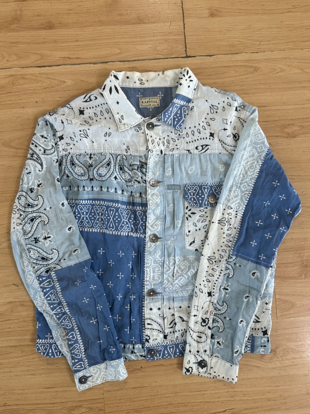 Kapital Kapital paisley button up Size US S / EU 44-46 / 1 - 1 Thumbnail