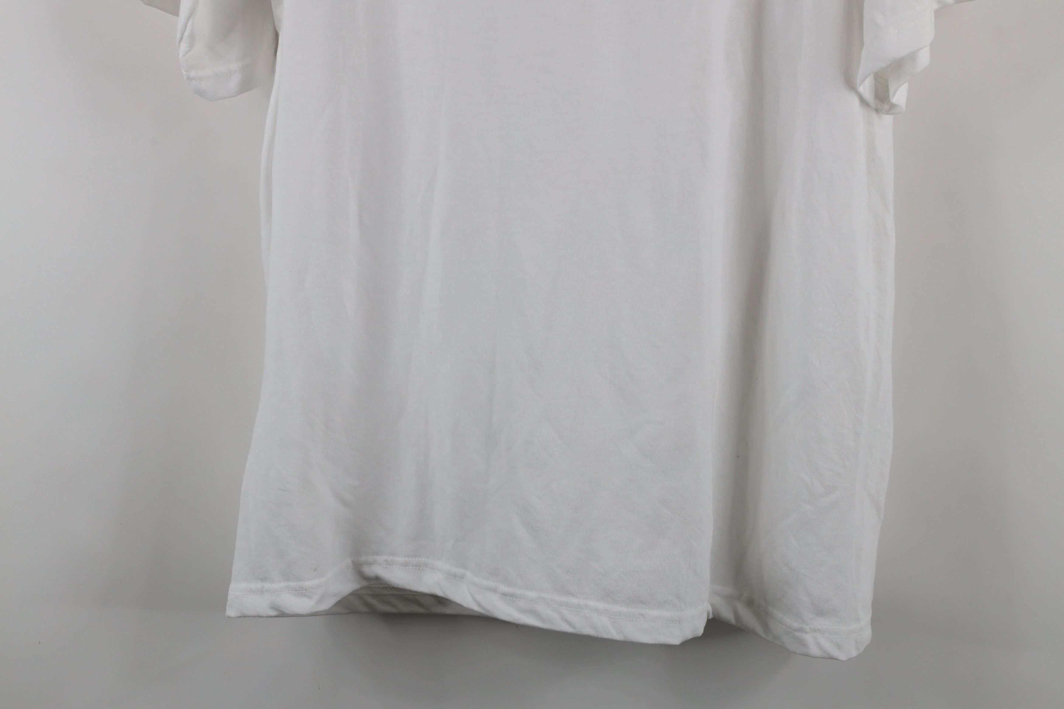 Vintage Vintage 90s Randall Made Knives Pocket T-Shirt White USA Size US L / EU 52-54 / 3 - 12 Thumbnail