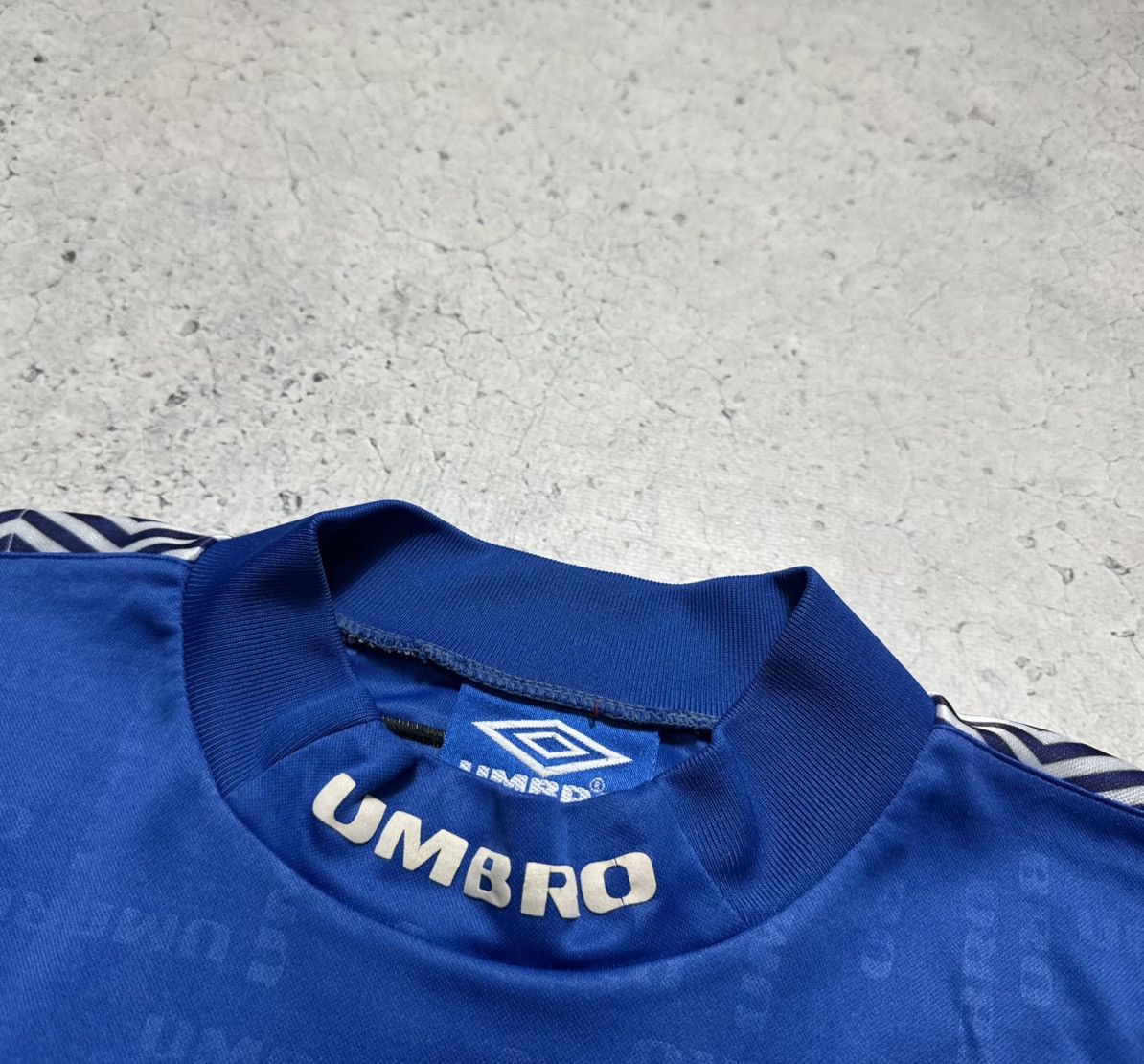 Umbro Umbro Vintage 90’s Soccer Jersey Big Logo Monogram Football Size US XL / EU 56 / 4 - 4 Thumbnail