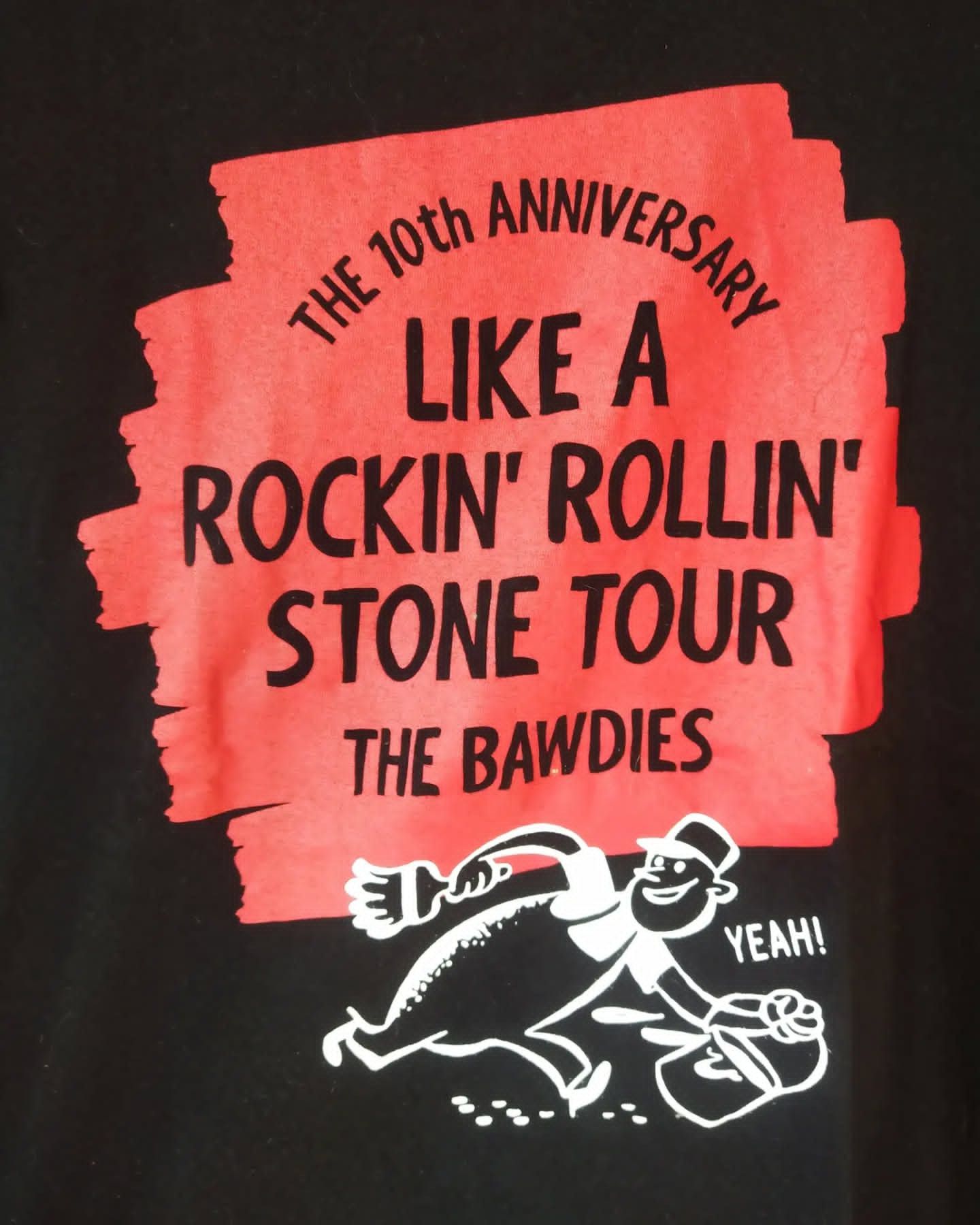 Band Tees The Bawdies Like a Rockin Rolling Stone Tour Band Tee Size US M / EU 48-50 / 2 - 2 Thumbnail
