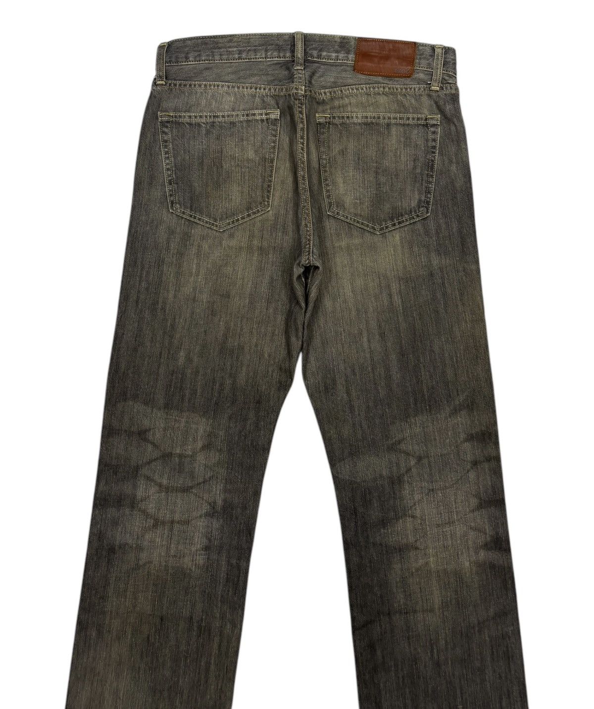 Undercover 🔥VINTAGE S-002 MUD WASH DISTRESSED DENIM UNDERCOVER STYLE Size US 33 - 3 Thumbnail