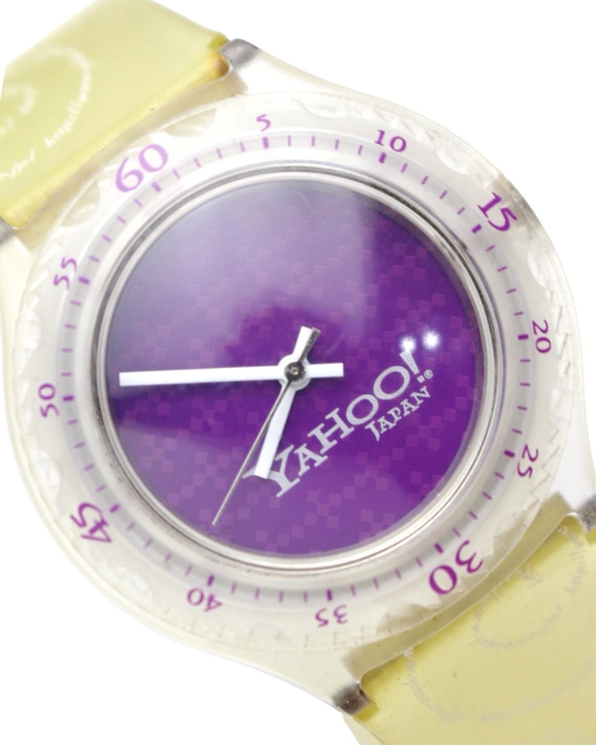Vintage 2000S YAHOO! JAPAN PROMO WATCH – PURPLE DIAL Size ONE SIZE - 2 Thumbnail