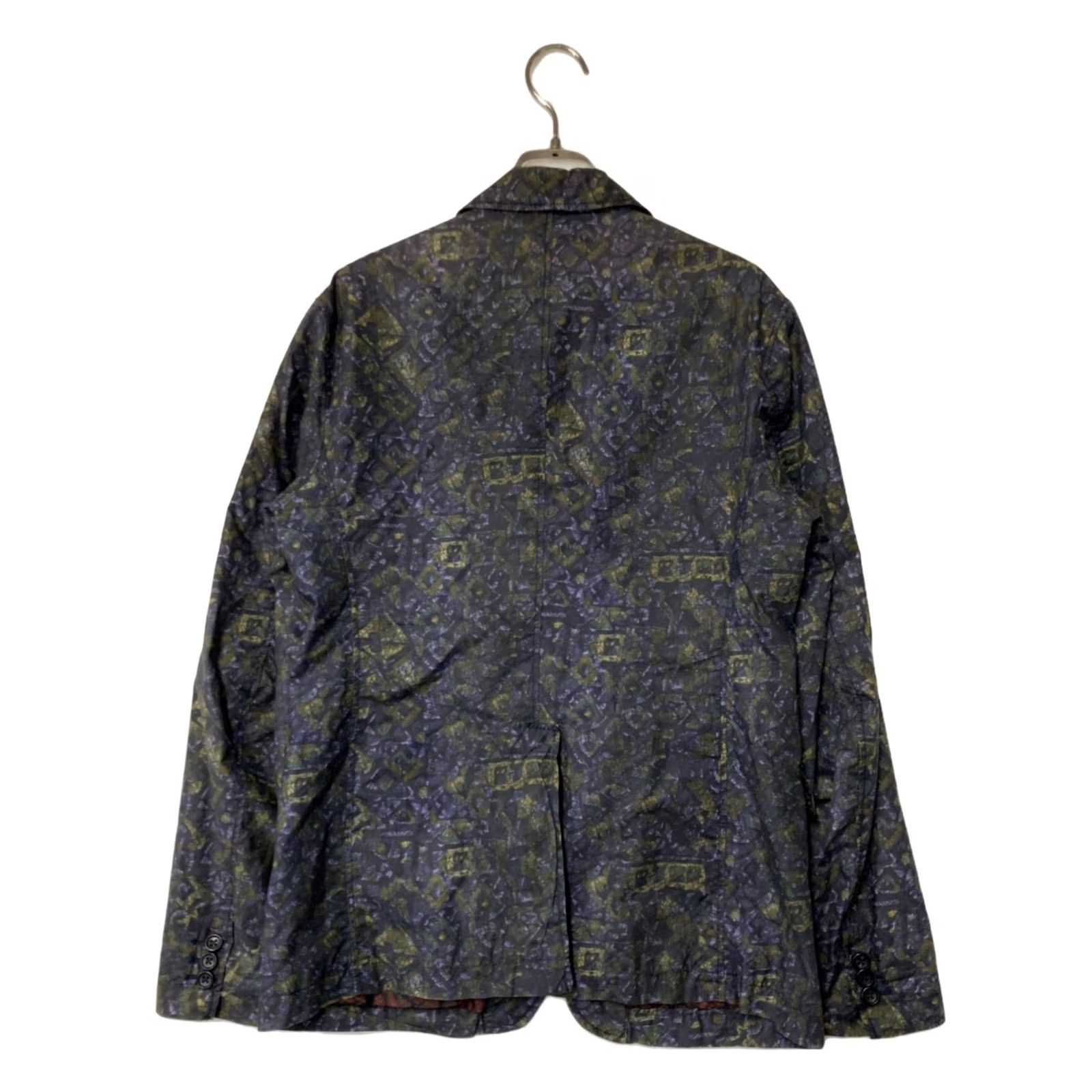 Engineered Garments Engineered Garments Jacket Paisley Inner Tailored Jacket Navy Patterned Cotton S M Mens Tailored Jacket Size US S / EU 44-46 / 1 - 2 Thumbnail