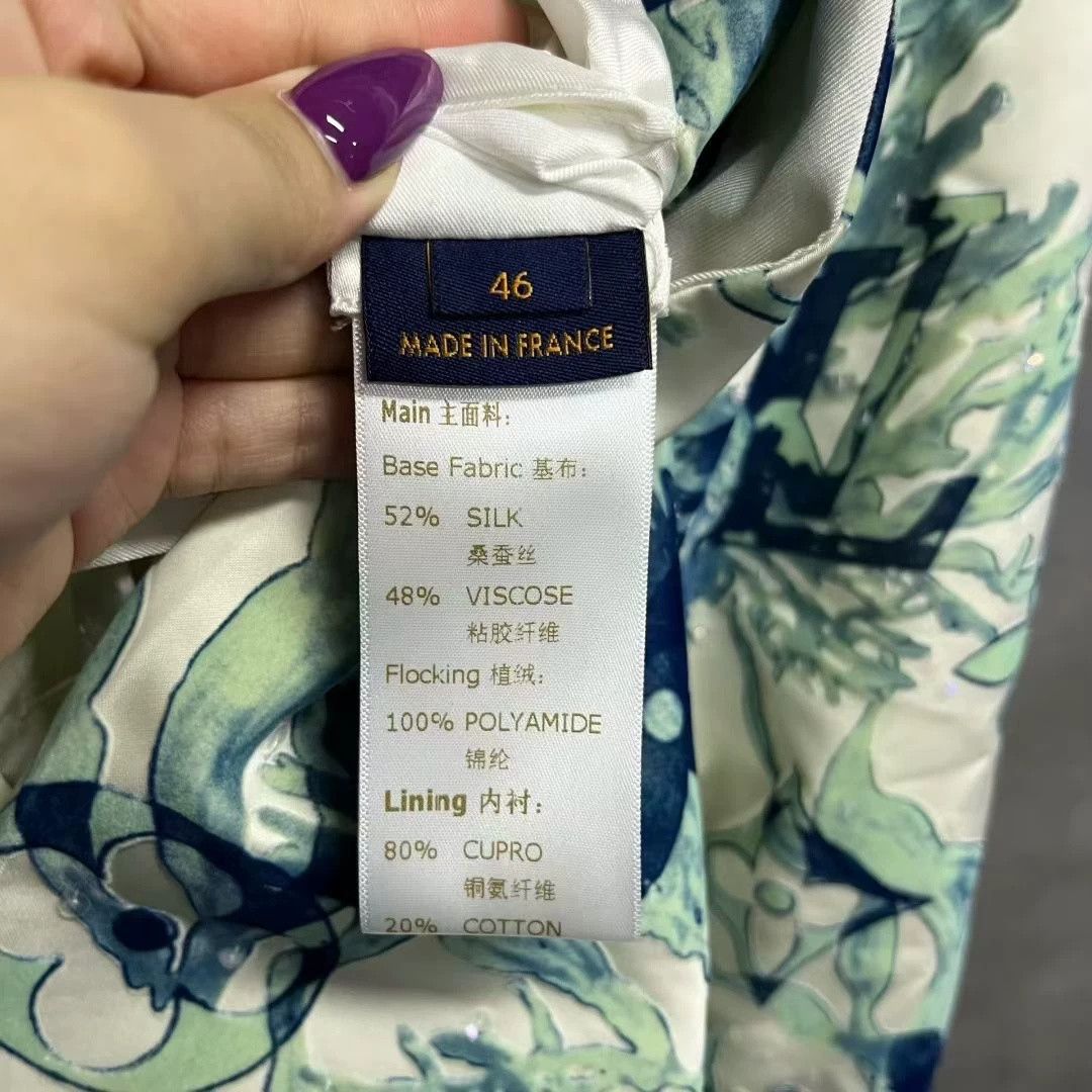 Louis Vuitton Louis Vuitton Blue Logo Embroidery Casual Jacket Size US S / EU 44-46 / 1 - 4 Thumbnail