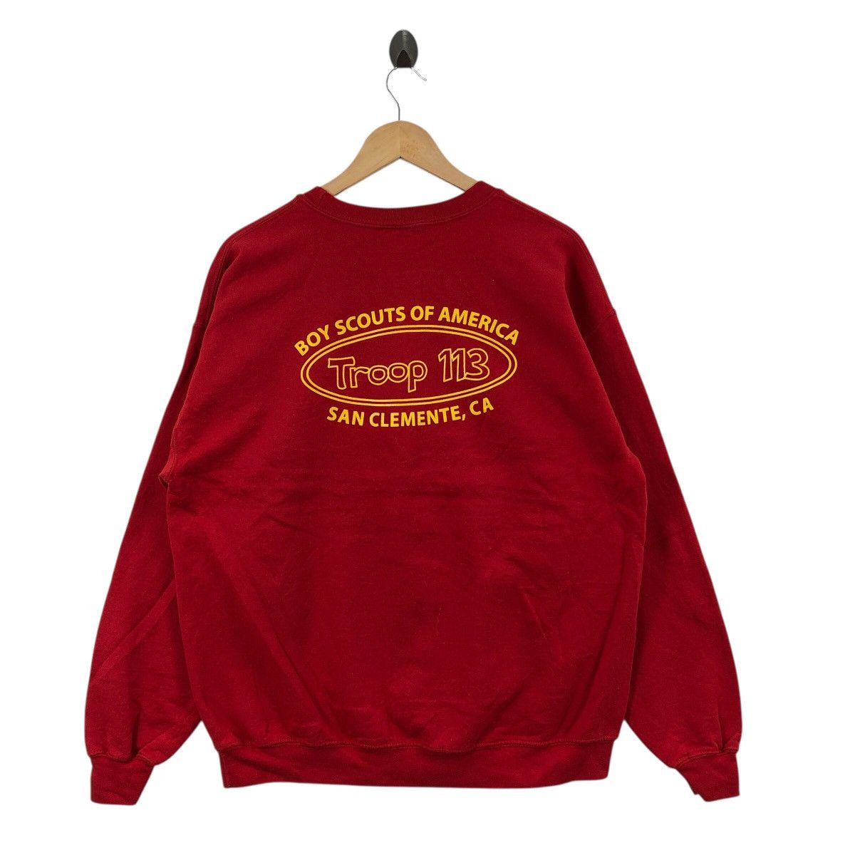 Vintage Vintage BOYS SCOUT Of AMERICA San Clemente Sweatshirt Size US L / EU 52-54 / 3 - 1 Thumbnail