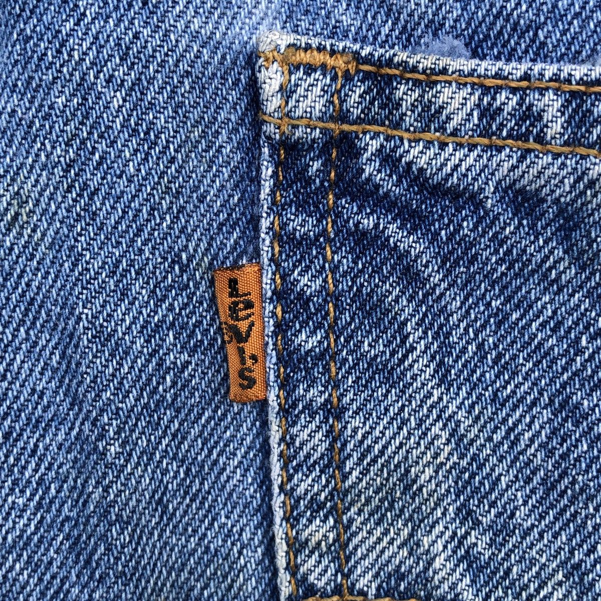 Levi's × Levi's Vintage Clothing Vtg levi's 36951 orange tab short denim pants Size US 34 / EU 50 - 5 Thumbnail