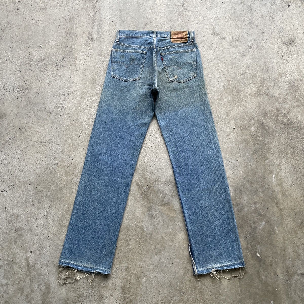 Levi's Vintage Clothing 1990s Levi’s 501 USA Jeans Release Hem Faded Pants W29 Size US 29 - 17 Thumbnail