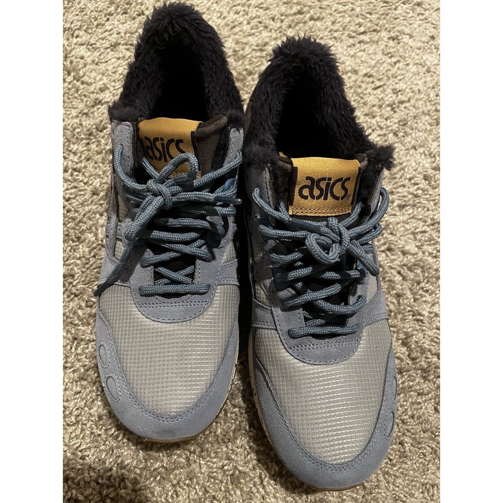 Asics ASICS Gel-Lyte Gray Powder blue Suede Shoes Men Size 10 Fur Size US 10 / EU 43 - 6 Thumbnail