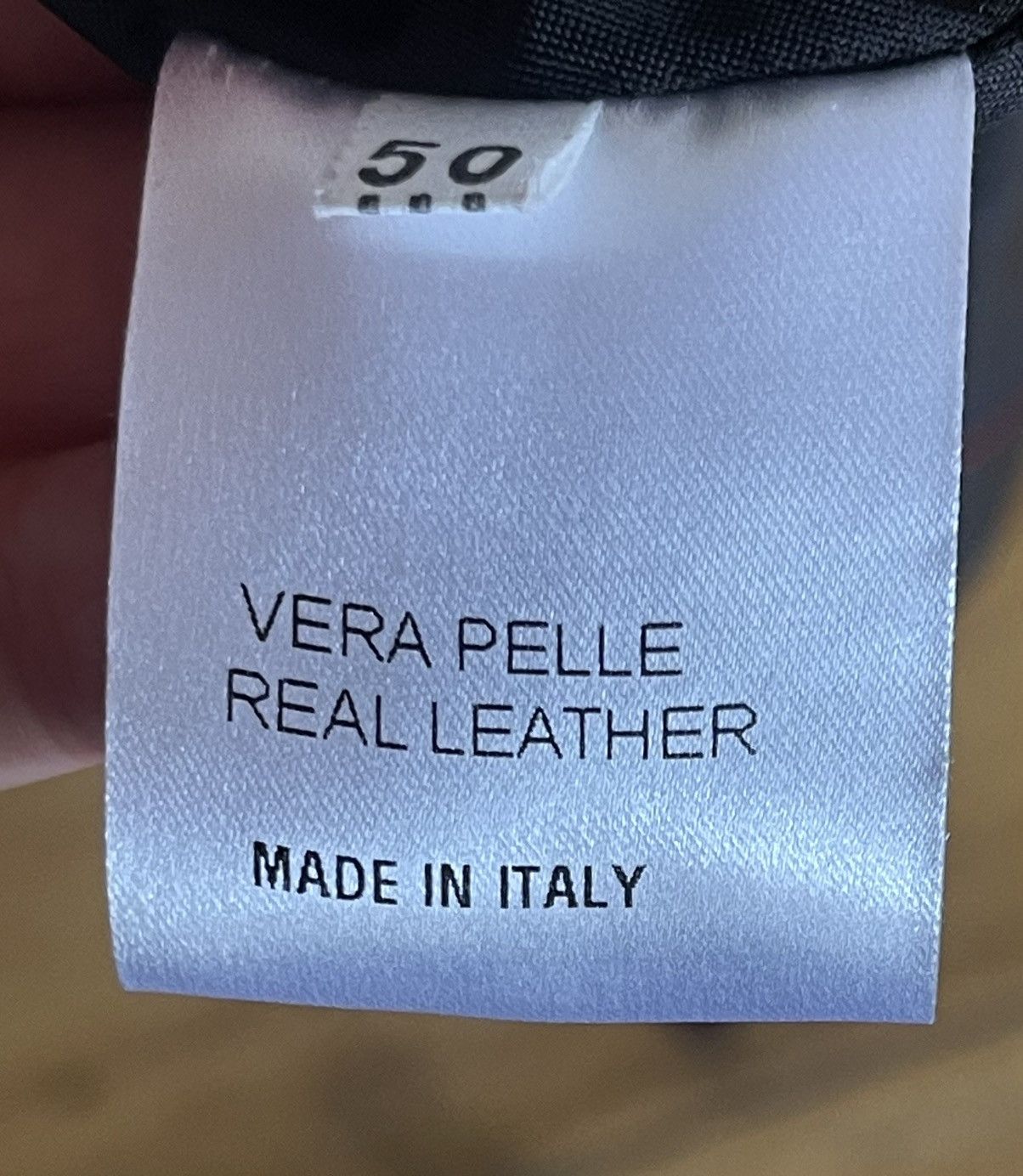 Designer × Genuine Leather 1/1 leather jacket sample made in Italy Size US M / EU 48-50 / 2 - 3 Thumbnail