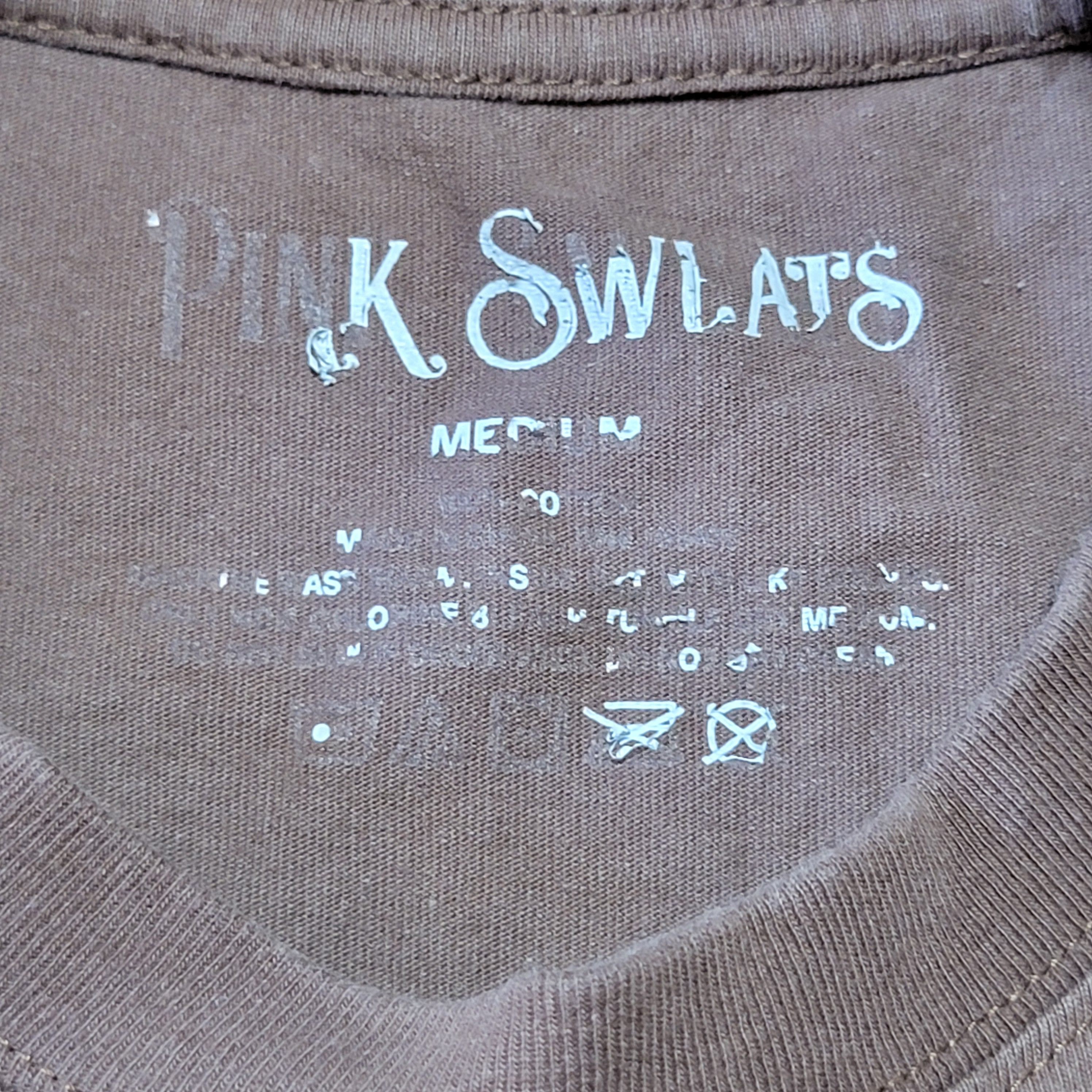 Other Pink Sweats SS Unisex Tee Heavy Cotton "Pink Planet" -Medium Size US M / EU 48-50 / 2 - 5 Thumbnail