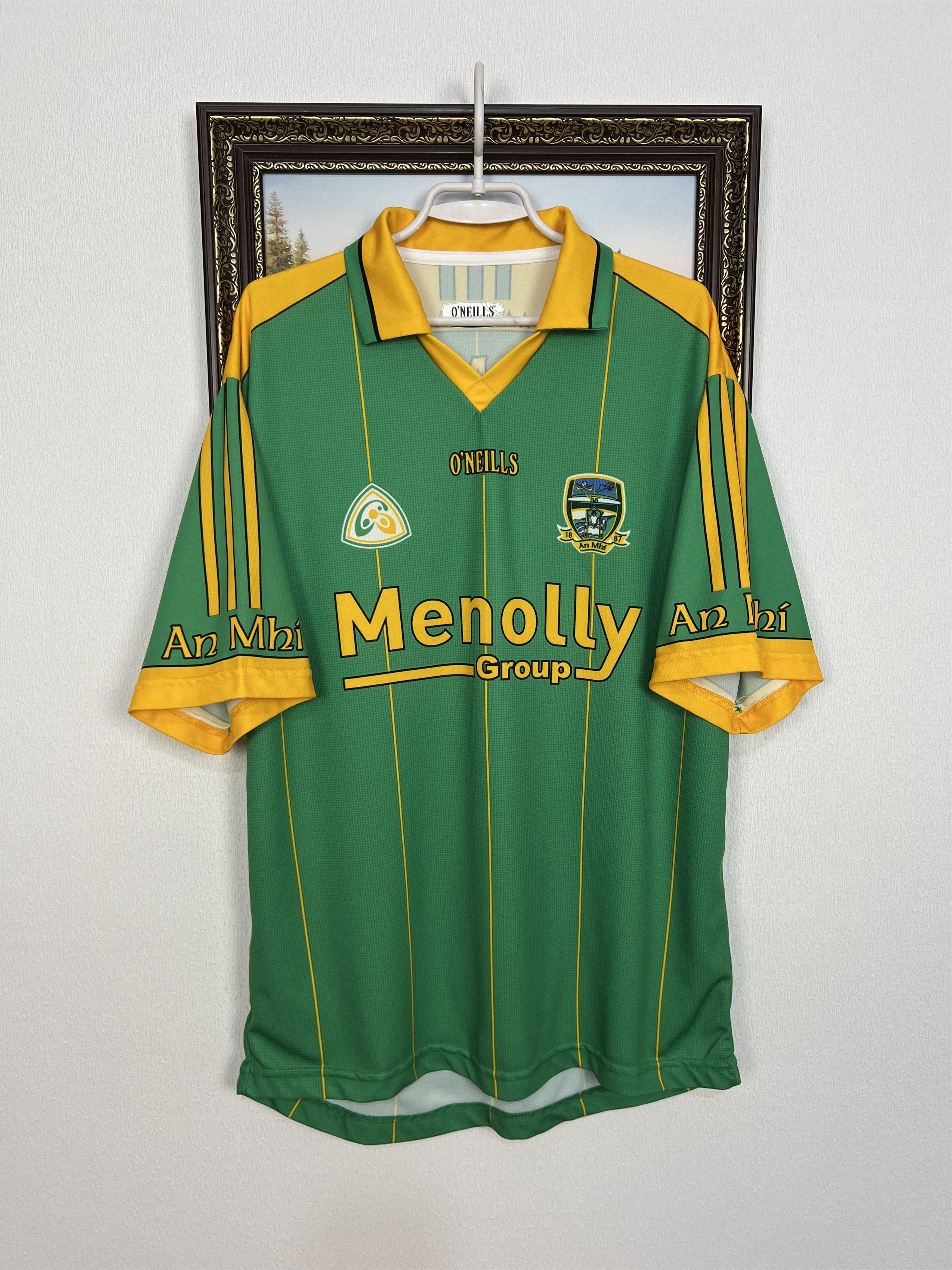 O'Neill Vintage 2000's Meath GAA Football Shirt Jersey Trikot Rare Size US M / EU 48-50 / 2 - 3 Thumbnail