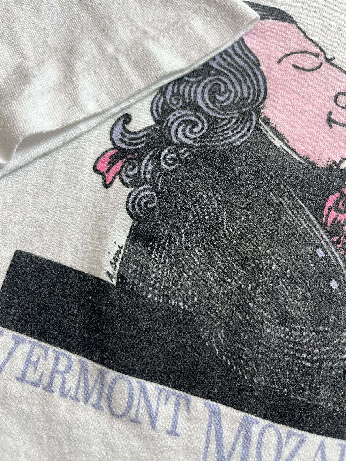 Arts & Science Vintage Vermont MOZART Festival Artwork 80’s-90’s Tshirt Size US M / EU 48-50 / 2 - 7 Thumbnail