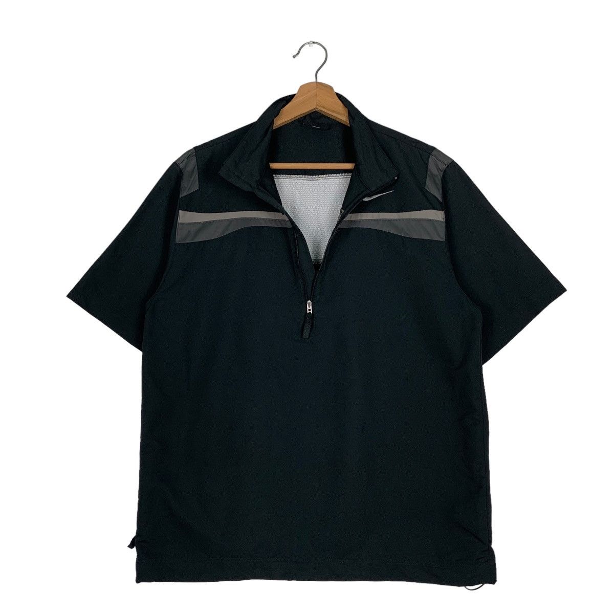 Nike Nike Golf Half Zip Turtle Neck Shor Sleeve Shirt #0883-C39 Size US M / EU 48-50 / 2 - 9 Thumbnail