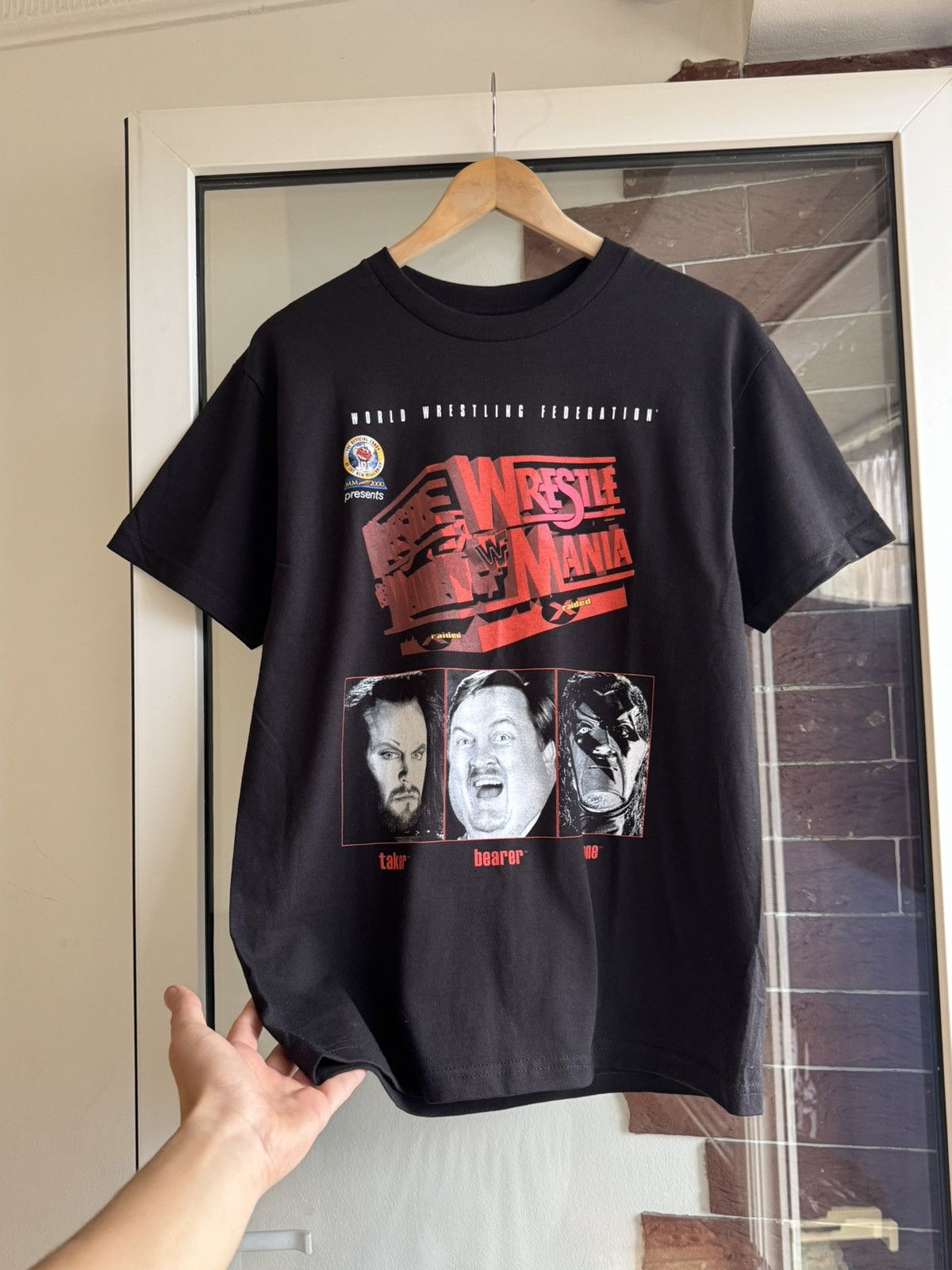 WWF Vintage Wrestle Mania 14 WWF 1998 Size US L / EU 52-54 / 3 - 15 Thumbnail