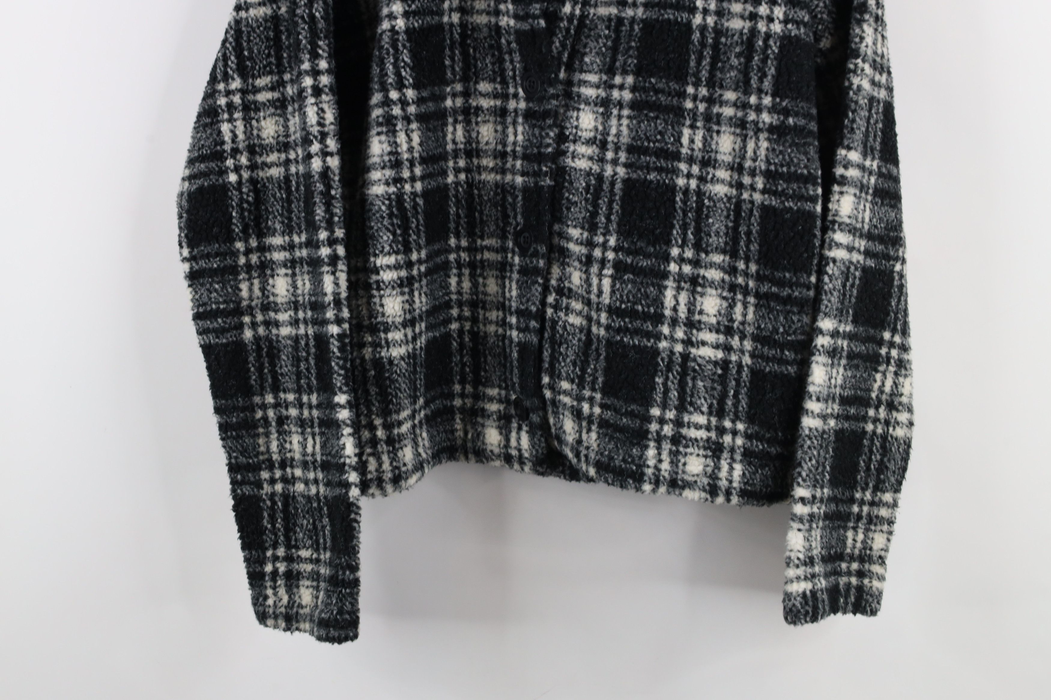 Vintage Vintage 90s Streetwear Babydoll Fleece Cardigan Jacket USA Size S / US 4 / IT 40 - 3 Thumbnail
