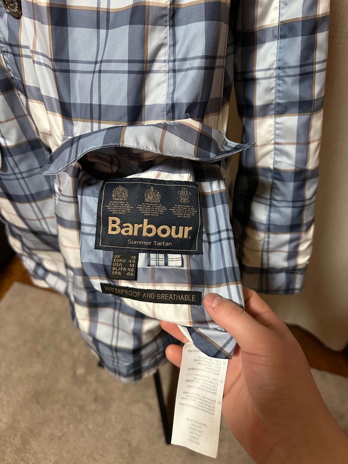 Barbour BARBOUR CHECK REVERSIBLE DERBY MAC LAMINATED RAIN JACKET Size XXL / US 16-18 / IT 52-54 - 7 Thumbnail