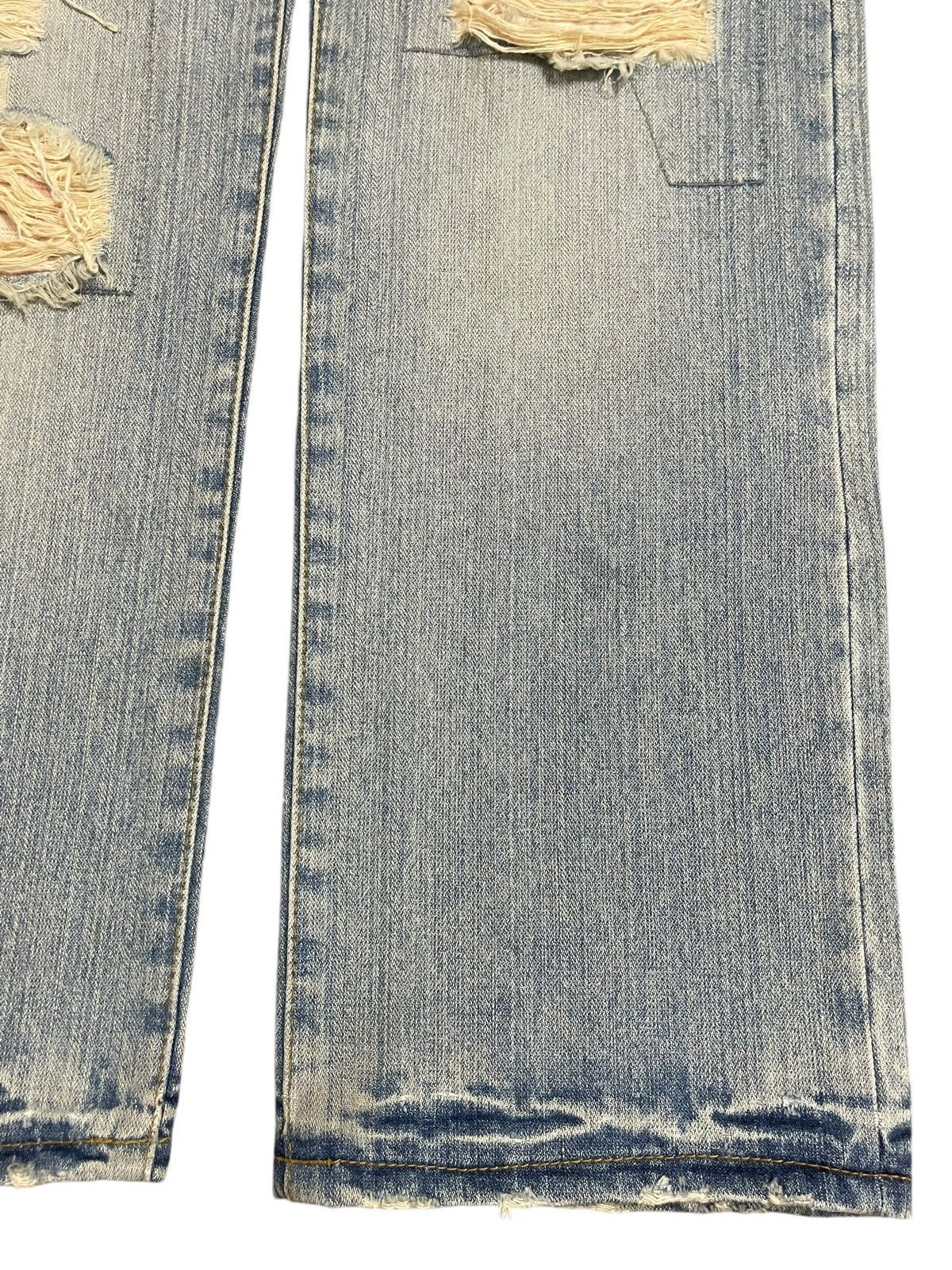Kapital Vintage Japanese Brand Destroy Distressed Style Baggy Jeans Size US 34 / EU 50 - 8 Thumbnail