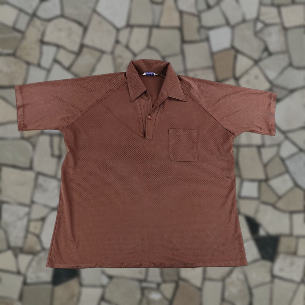 Ford Vintage Carina Ford Shirt Mens XL Collared Pocket USA 70s Retro Disco Pullover Size US XL / EU 56 / 4 - 1 Thumbnail