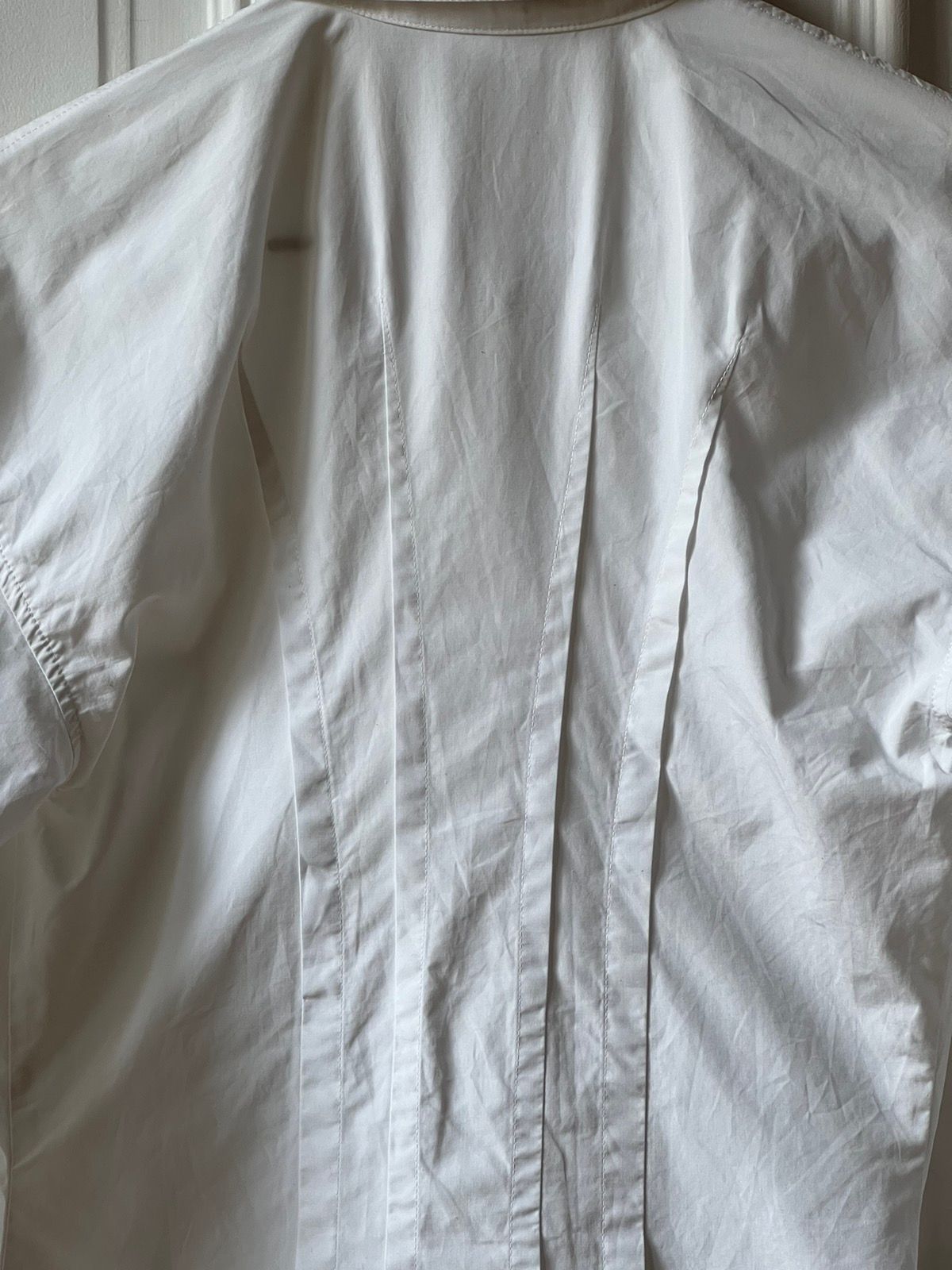 Ann Demeulemeester Pearl Buttoned White Shirt Size US S / EU 44-46 / 1 - 4 Thumbnail