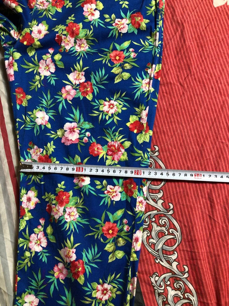 Lauren Ralph Lauren × Polo Ralph Lauren × RRL Ralph Lauren LRL Women Bleach-Out Wide-Leg Jeans Size 8 Size 27" / US 4 / IT 40 - 10 Thumbnail