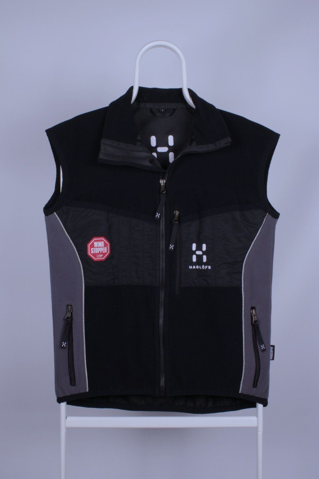 Haglofs × Vintage HAGLOFS Vintage WindStopper Reflective Fleece Vest Jacket Size US S / EU 44-46 / 1 - 1 Thumbnail