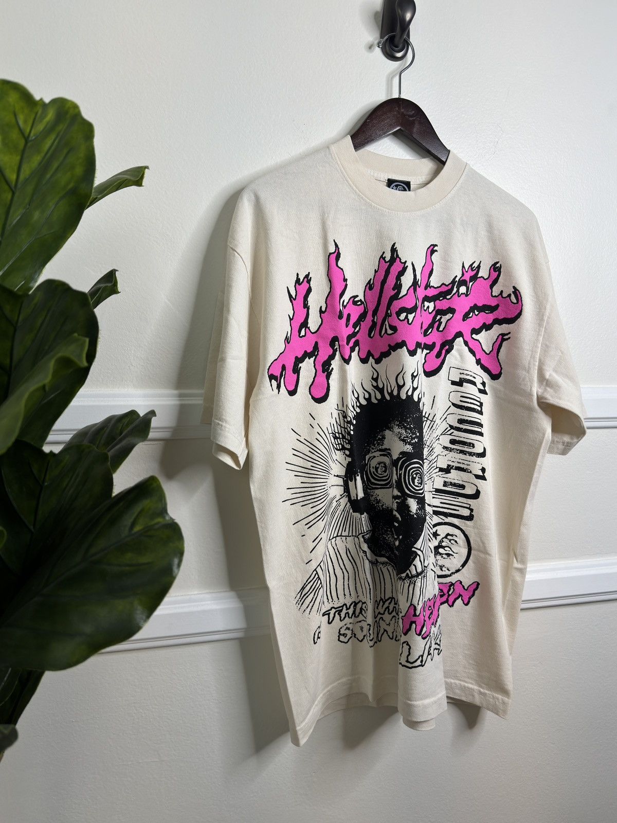 HELLSTAR Hellstar Studios Sounds Like Heaven Tee Cream Size US L / EU 52-54 / 3 - 1 Thumbnail