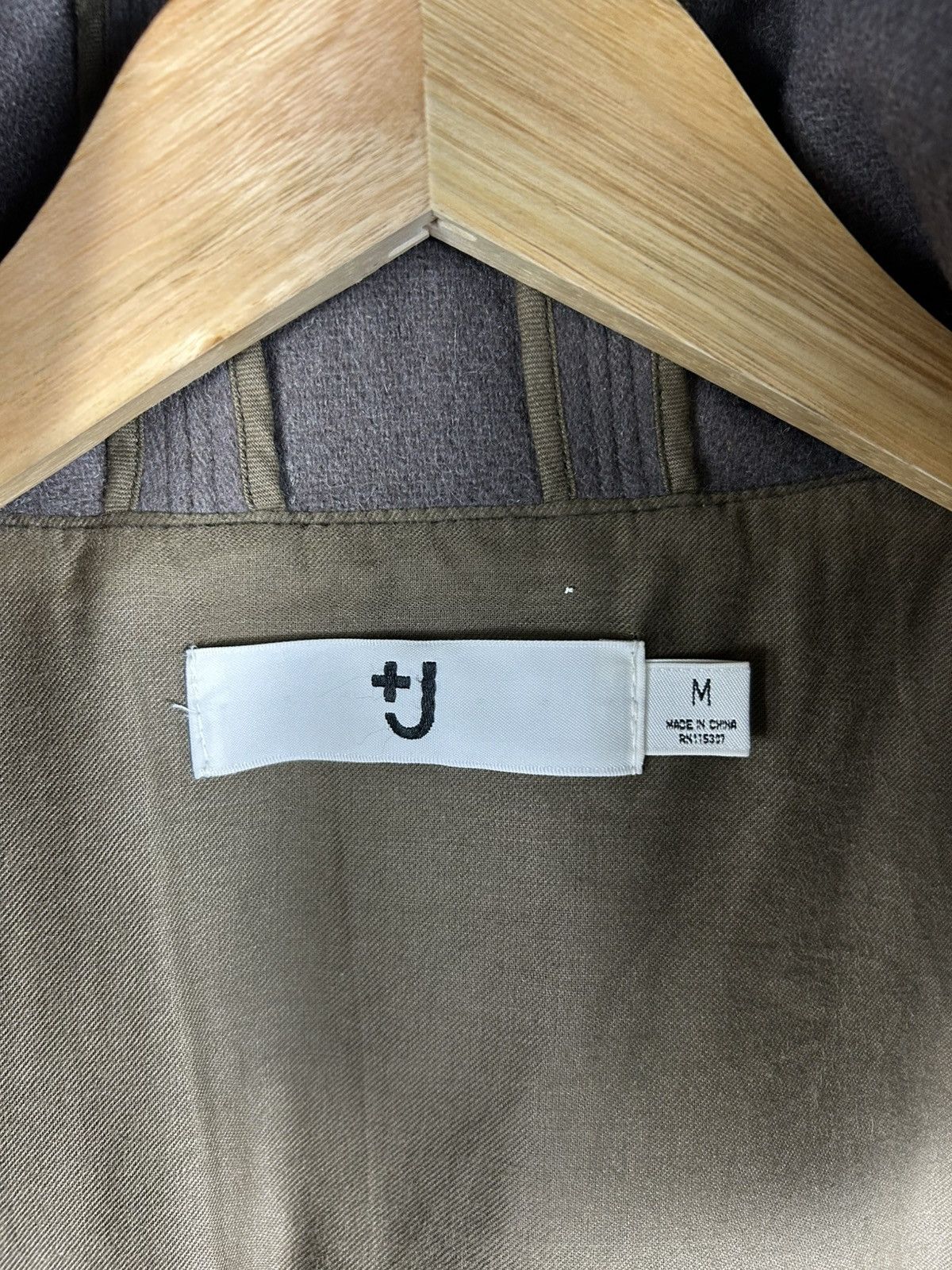 Japanese Brand × Jil Sander × Uniqlo 🔥Jil Sander Uniqlo UK Wool Hooded Button Jacket Size M / US 6-8 / IT 42-44 - 9 Thumbnail